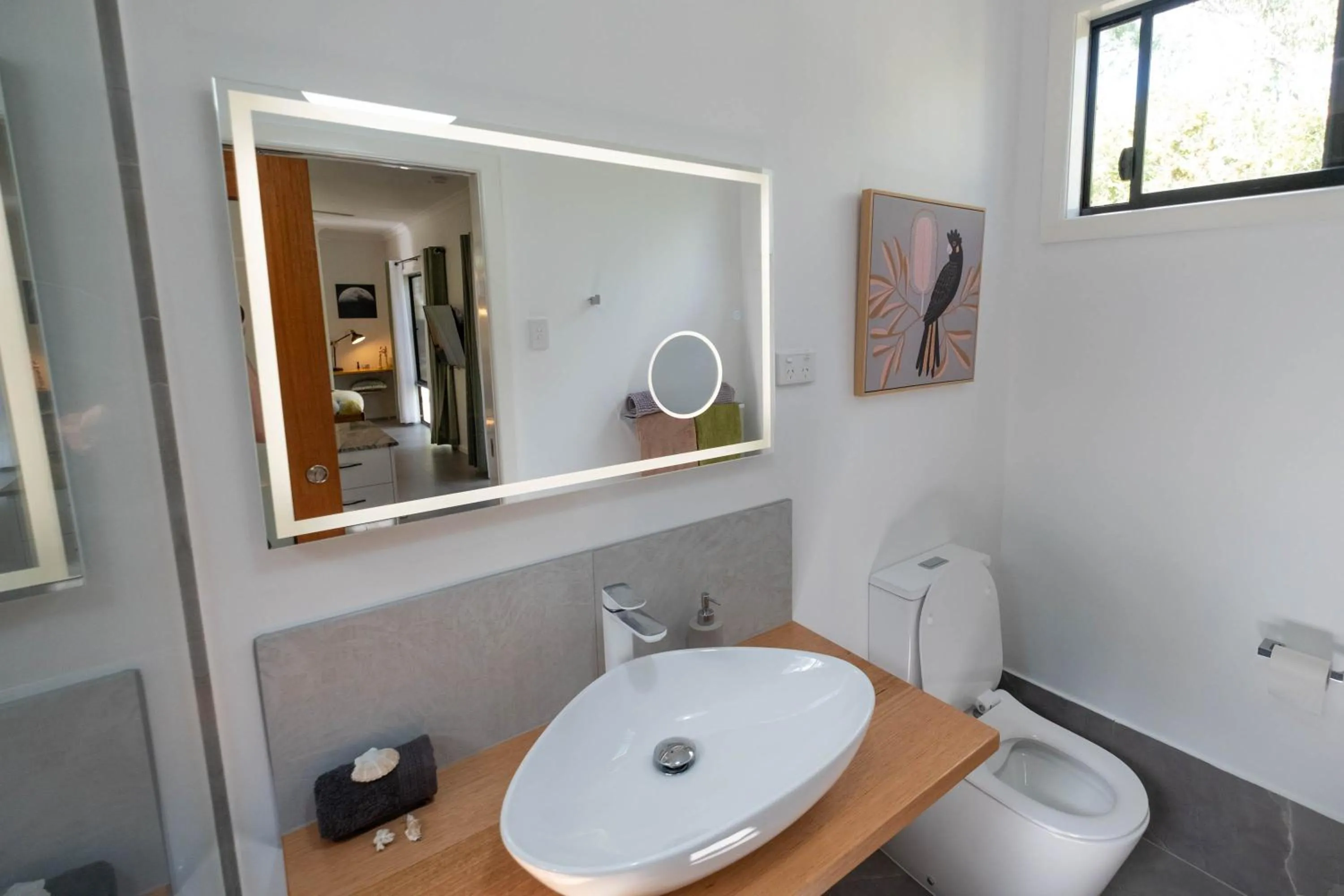 Toilet in Airlie Beach Eco Cabins - Adults Only