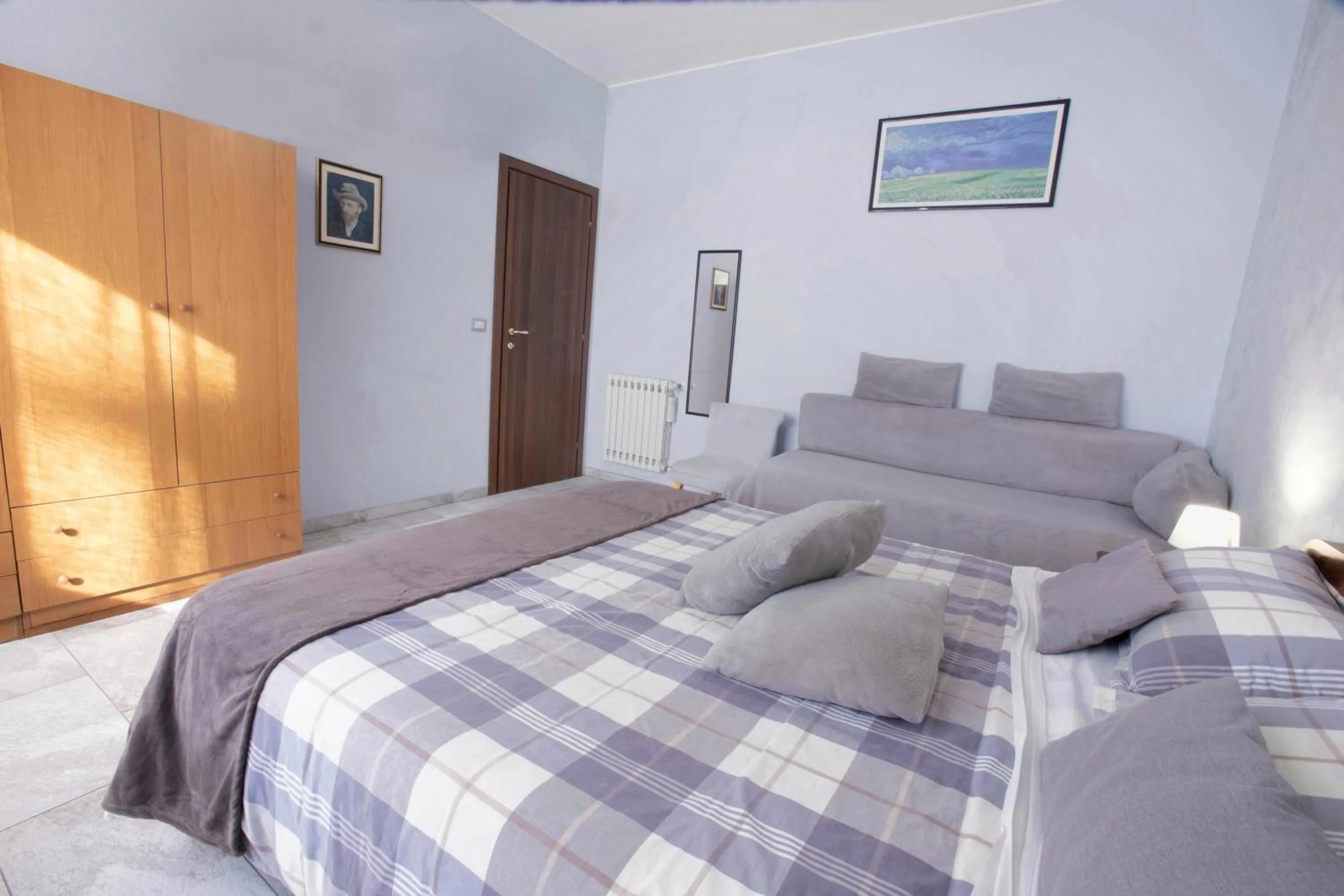 Bed in Etna Sea House