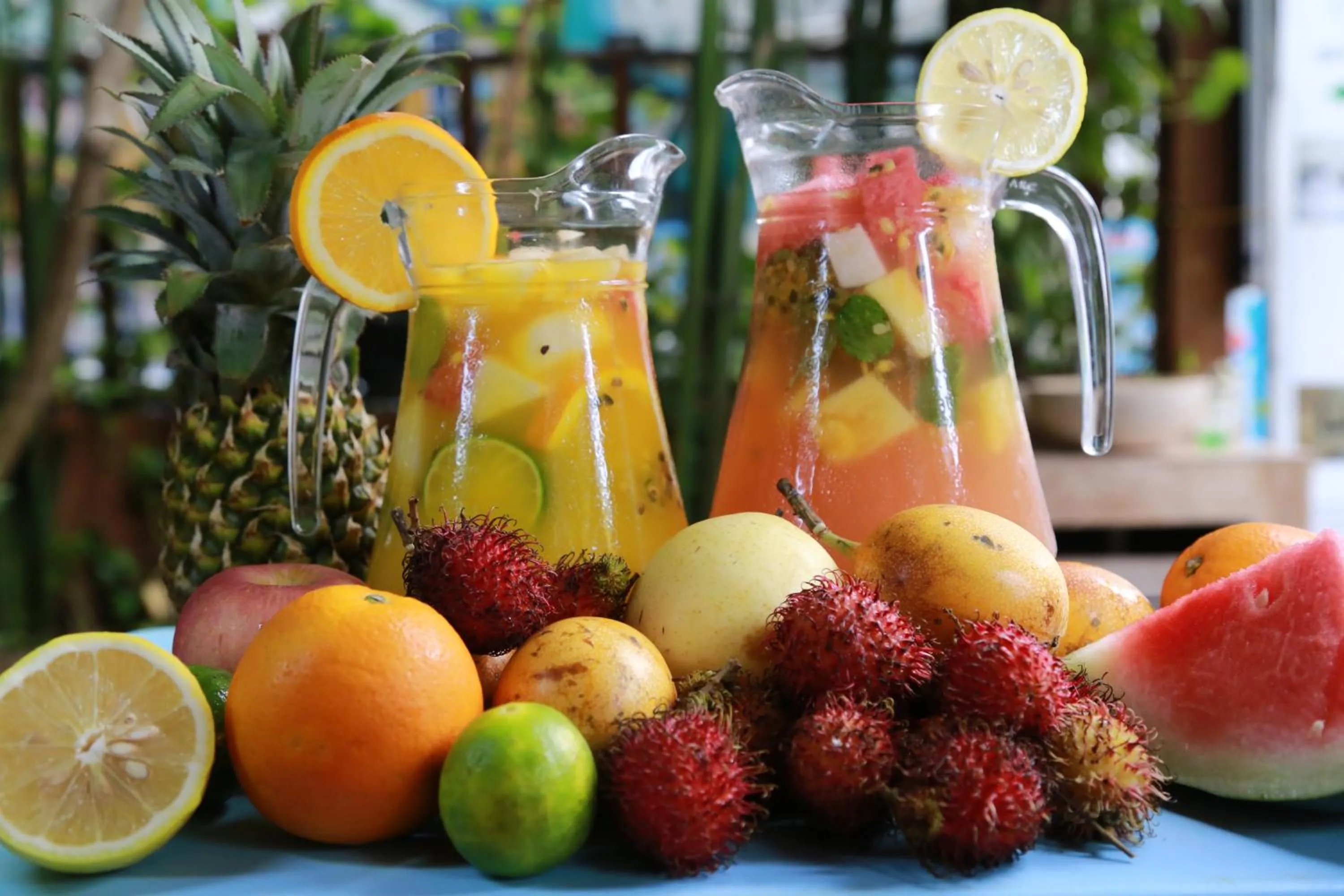 Restaurant/places to eat in Seahouse Bali Indah Beach Inn