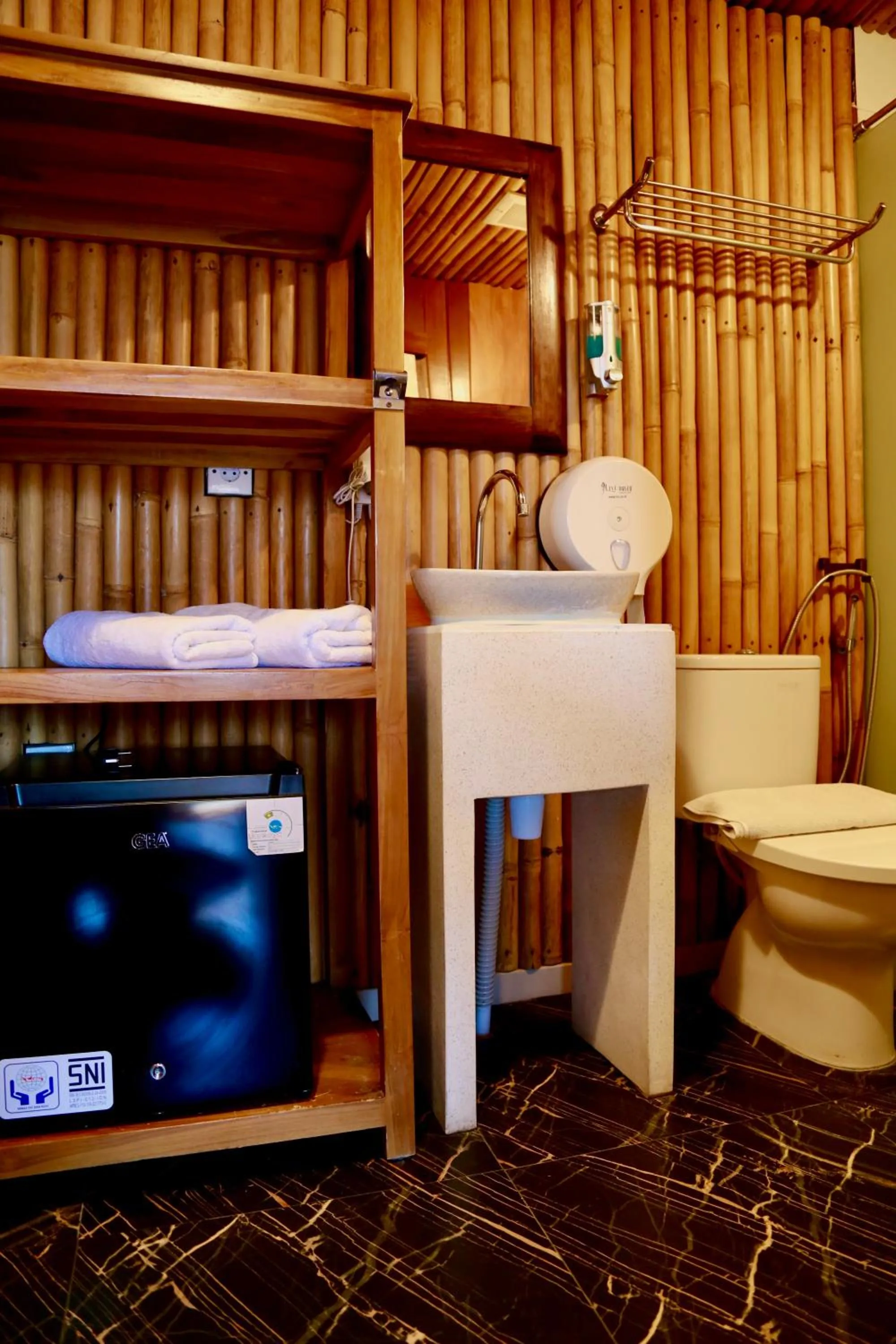 Property building in Seahouse Bali Indah Beach Inn