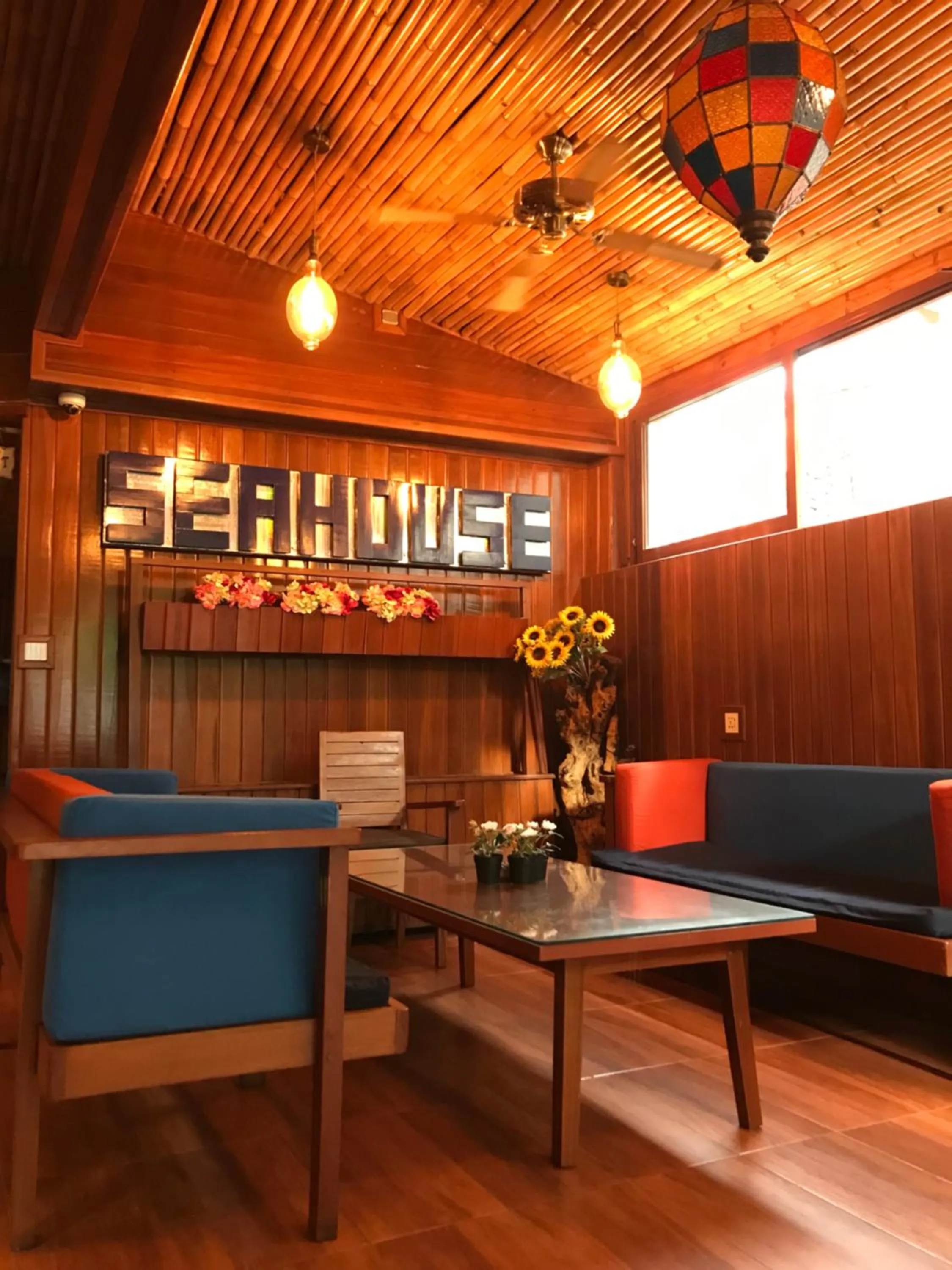 Lobby or reception in Seahouse Bali Indah Beach Inn