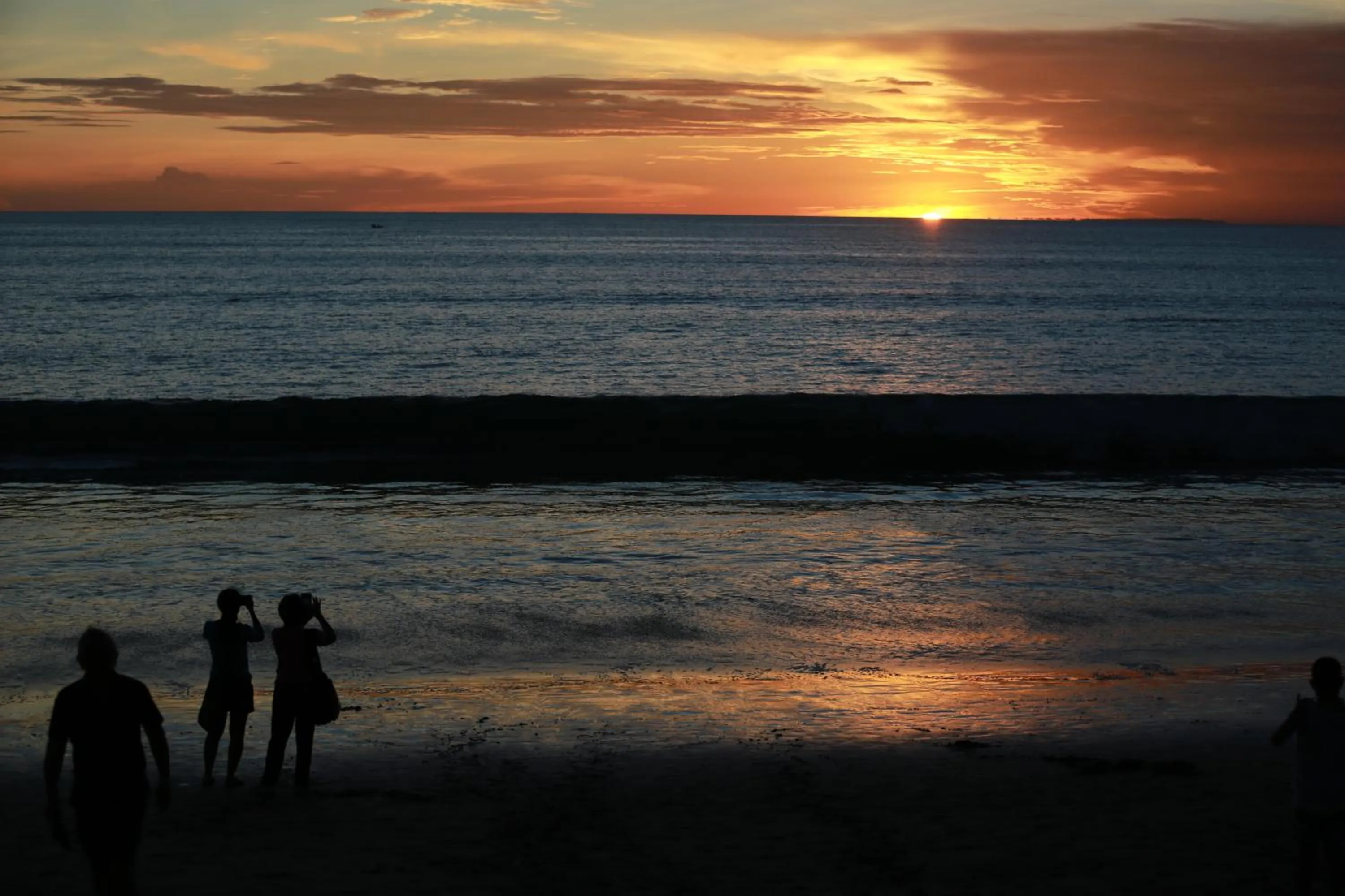 Beach in Seahouse Bali Indah Beach Inn