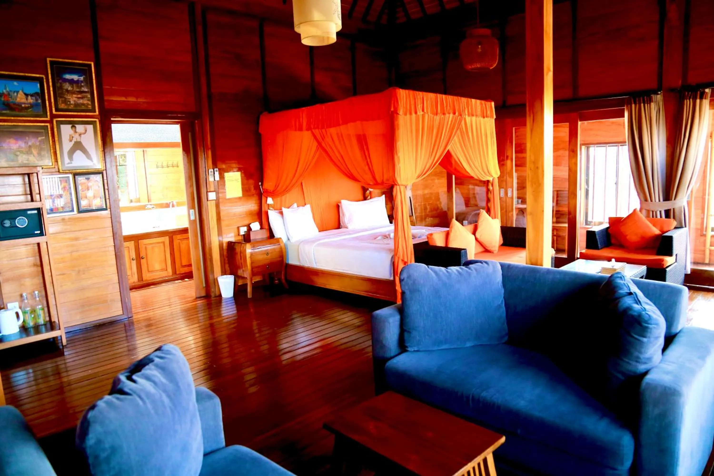 Property building, Bed in Seahouse Bali Indah Beach Inn