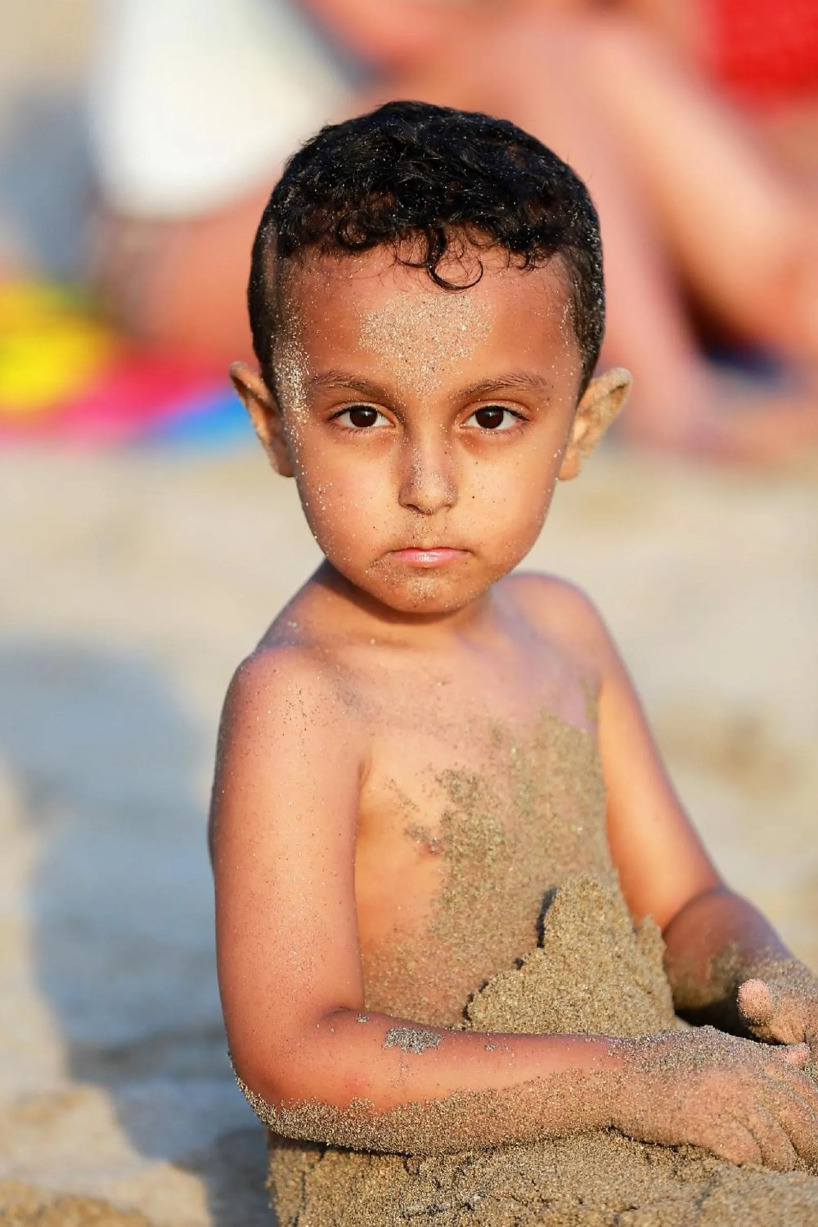 children in Seahouse Bali Indah Beach Inn