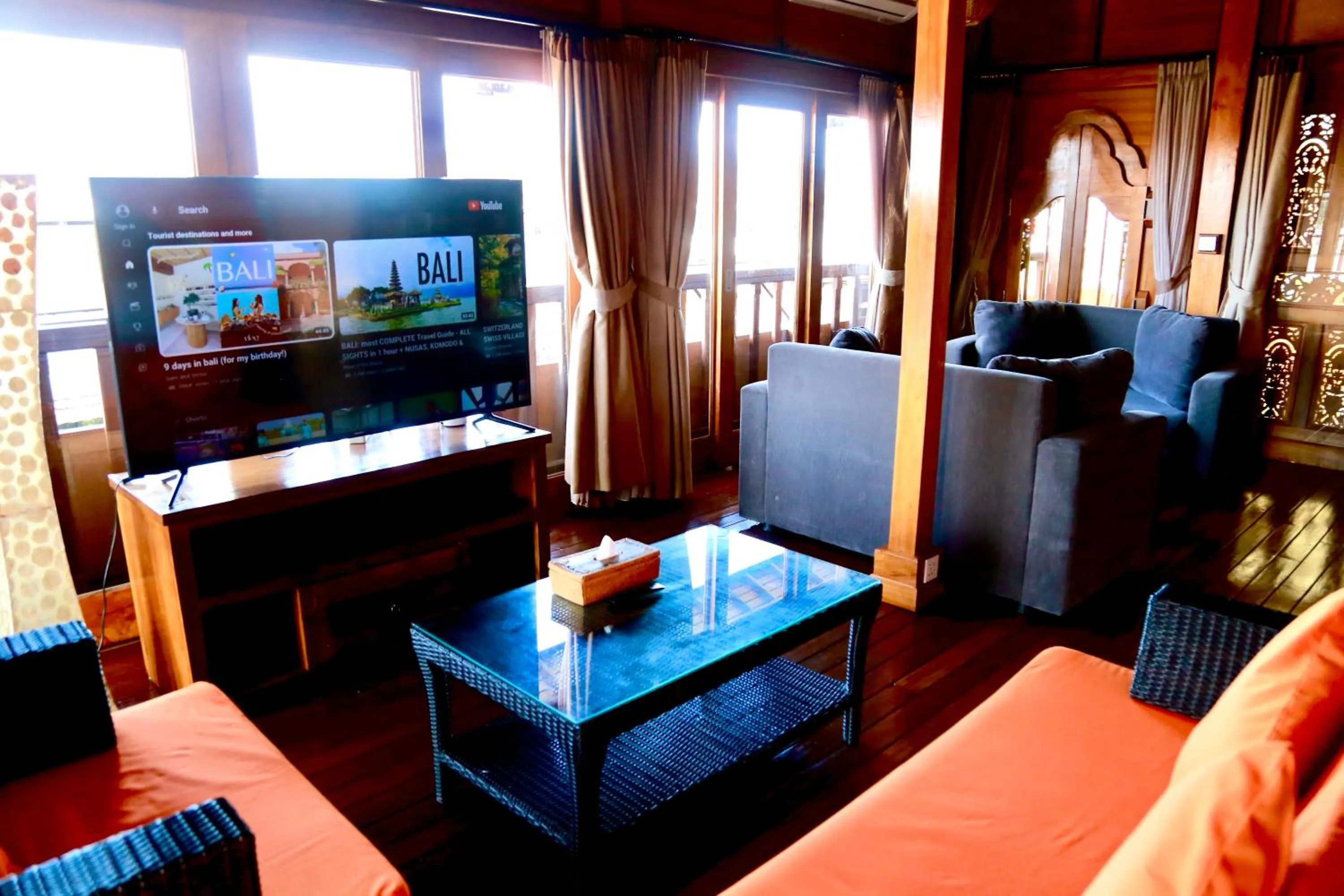 Property building in Seahouse Bali Indah Beach Inn