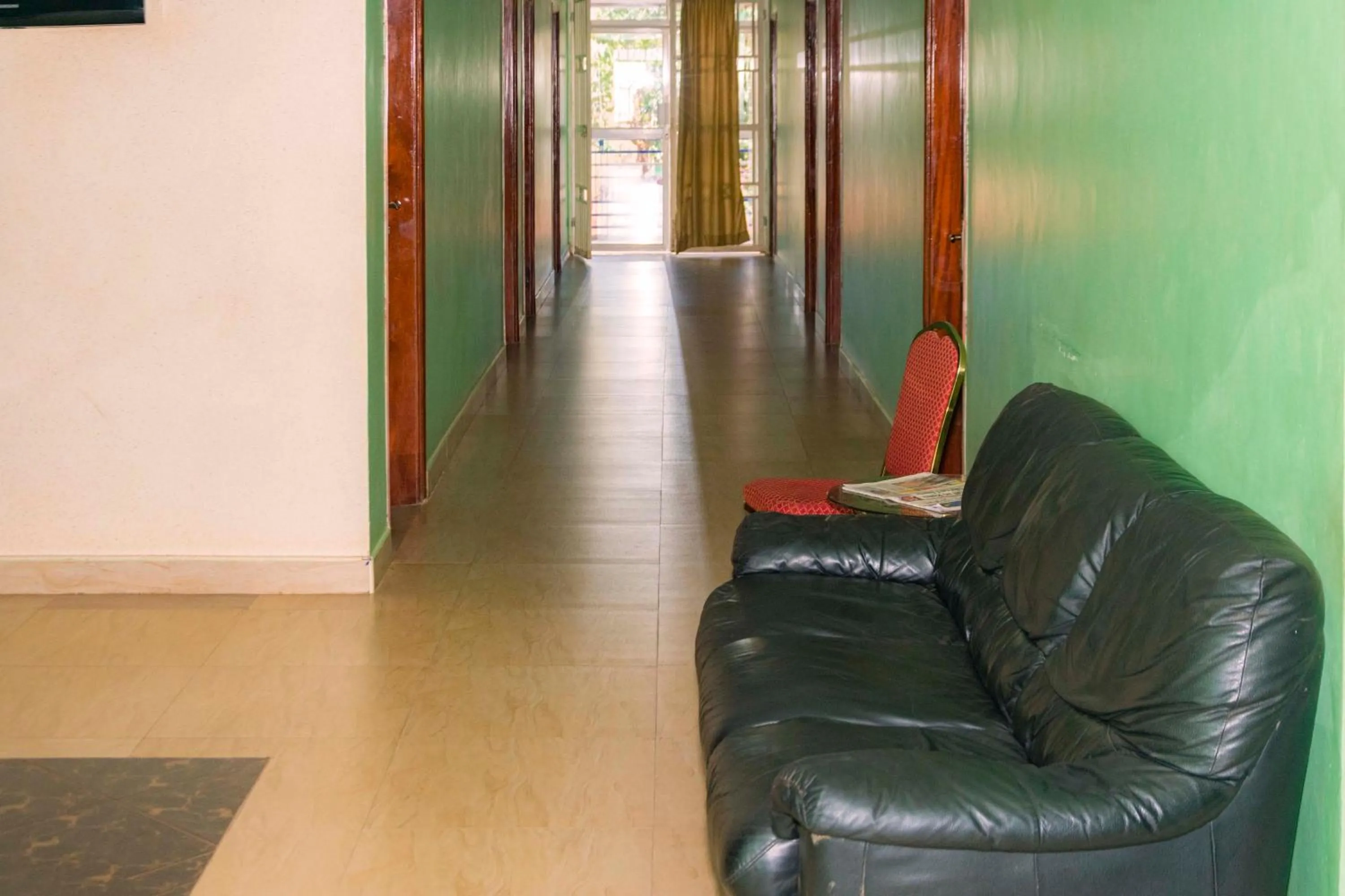 Lobby or reception in G-One Hotel Kampala