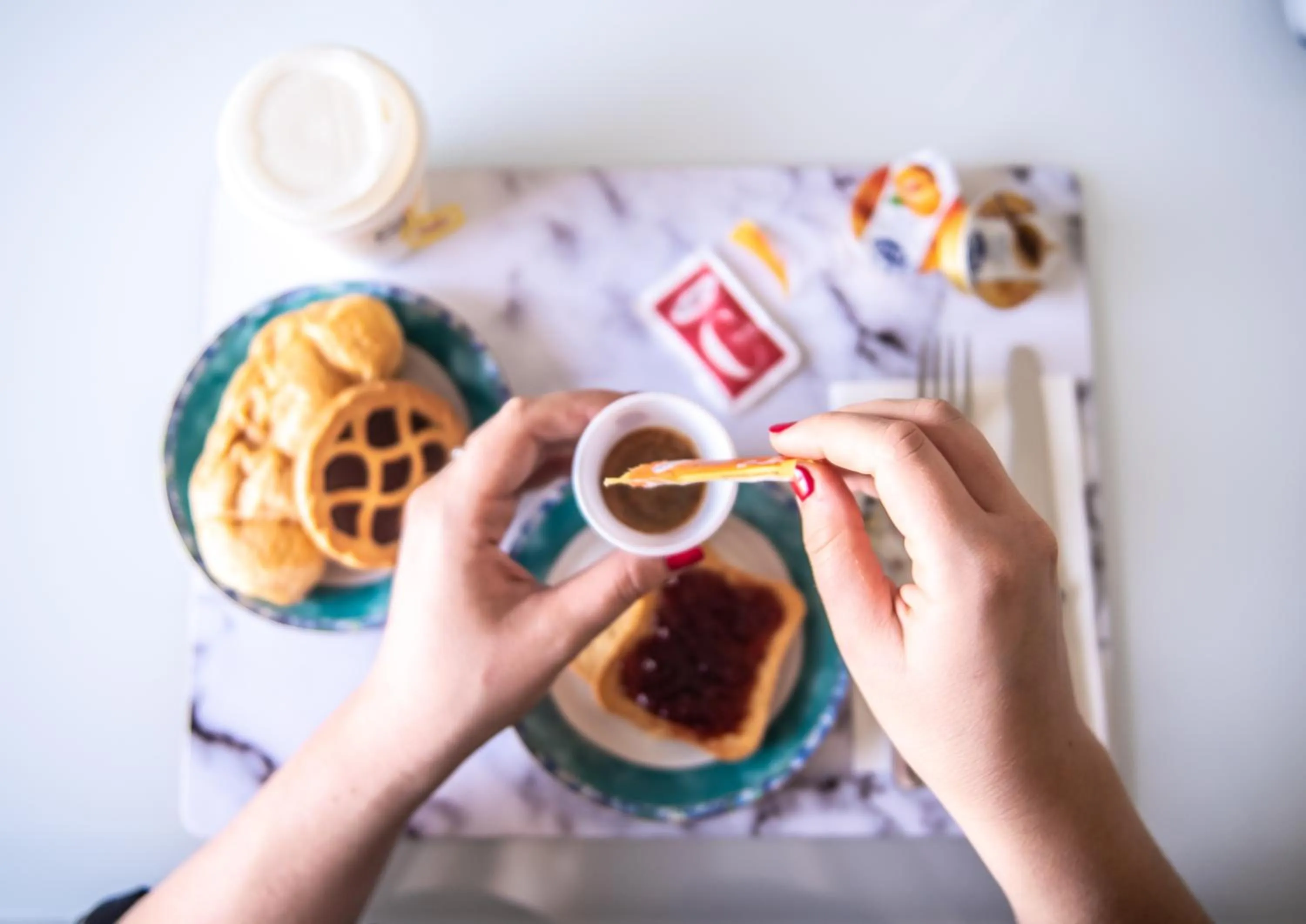 Food and drinks in B&B Boteroom