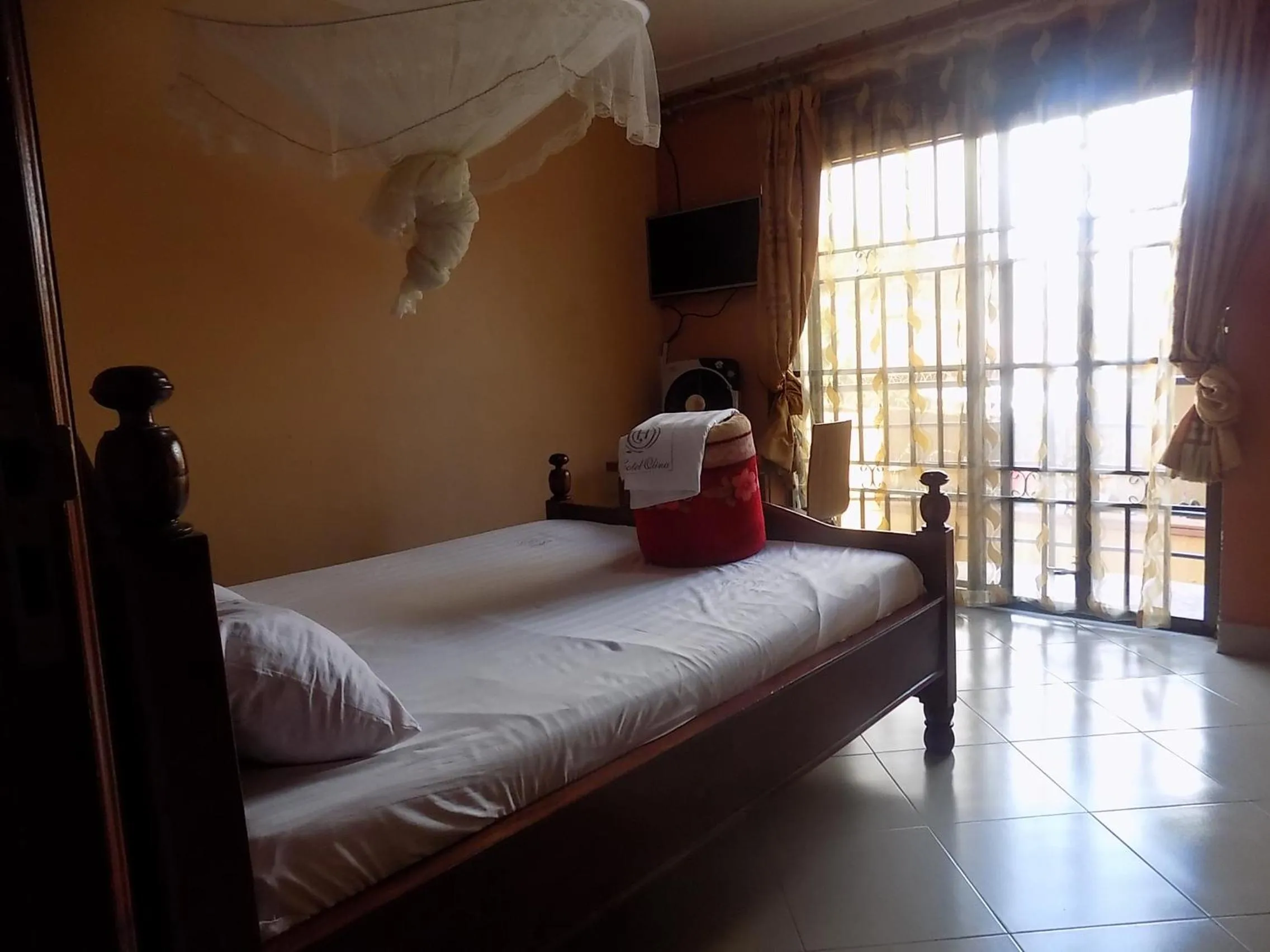 Bedroom in Olina Hotel and Apartments Kampala