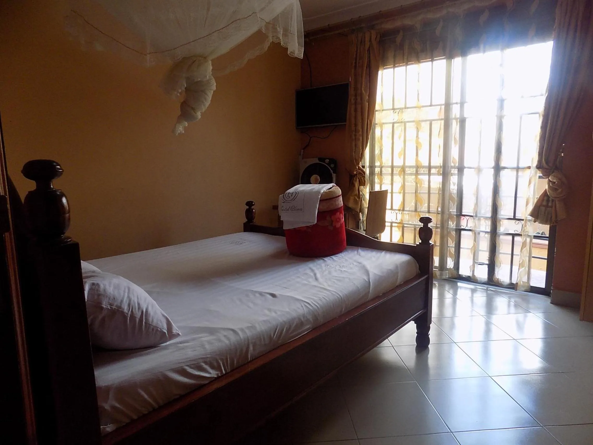 Bedroom in Olina Hotel and Apartments Kampala