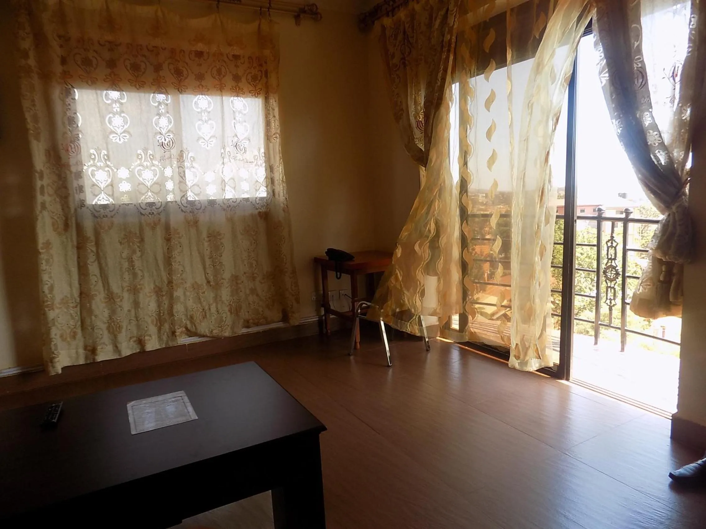 Living room in Olina Hotel and Apartments Kampala