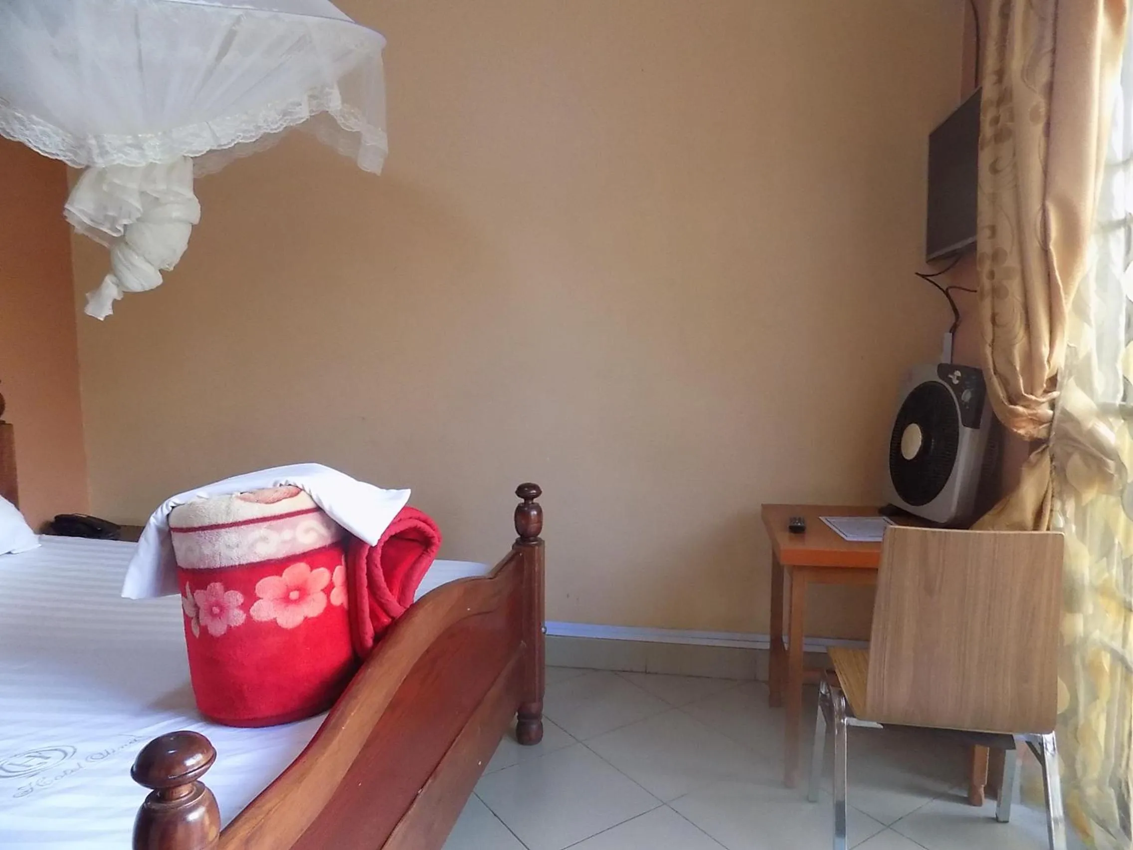 Bedroom in Olina Hotel and Apartments Kampala