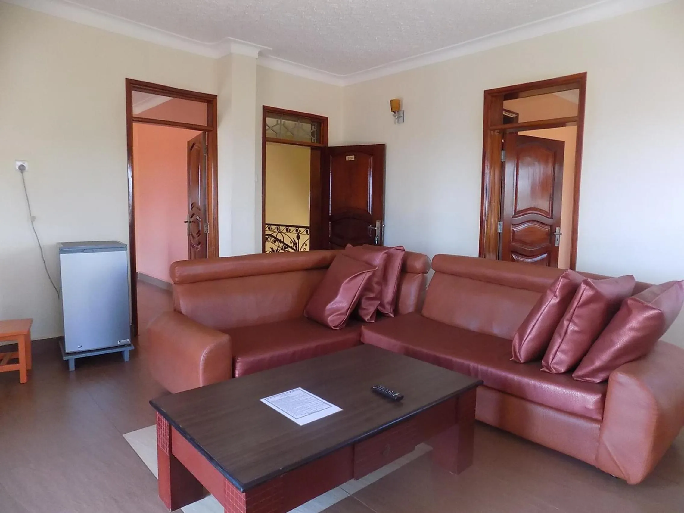 Living room in Olina Hotel and Apartments Kampala
