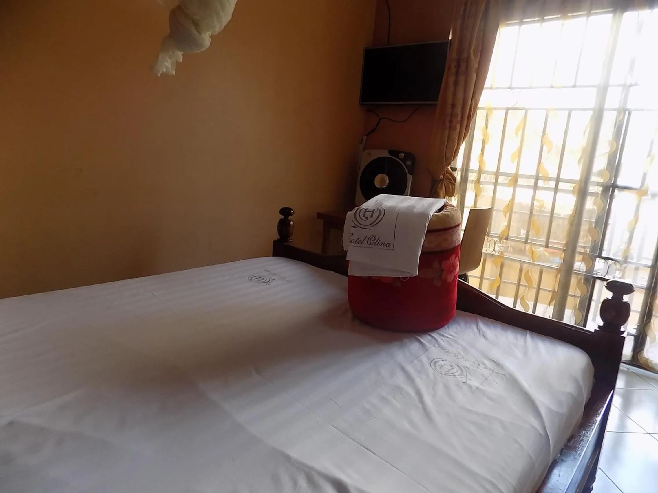 Bedroom in Olina Hotel and Apartments Kampala