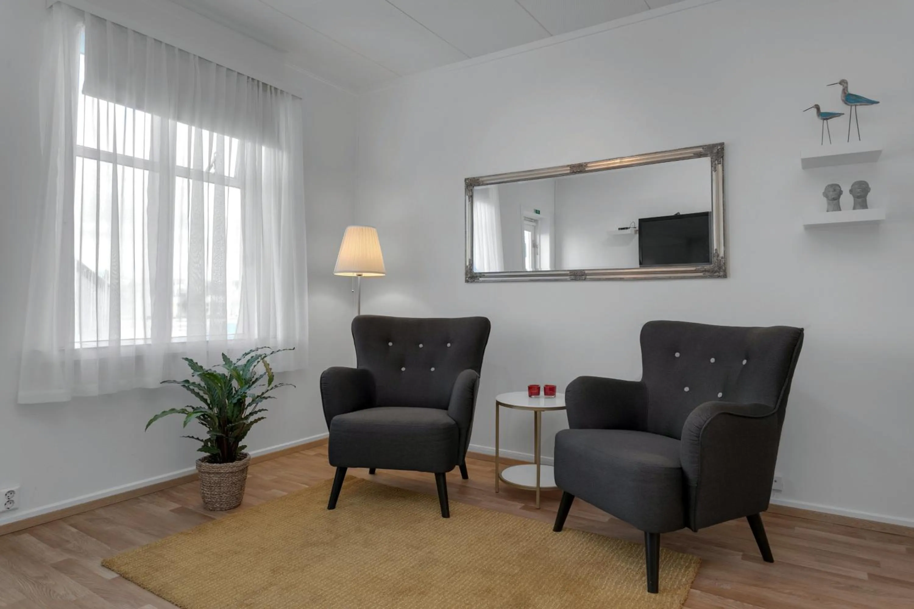 Living room in Castle House Luxury Apartments