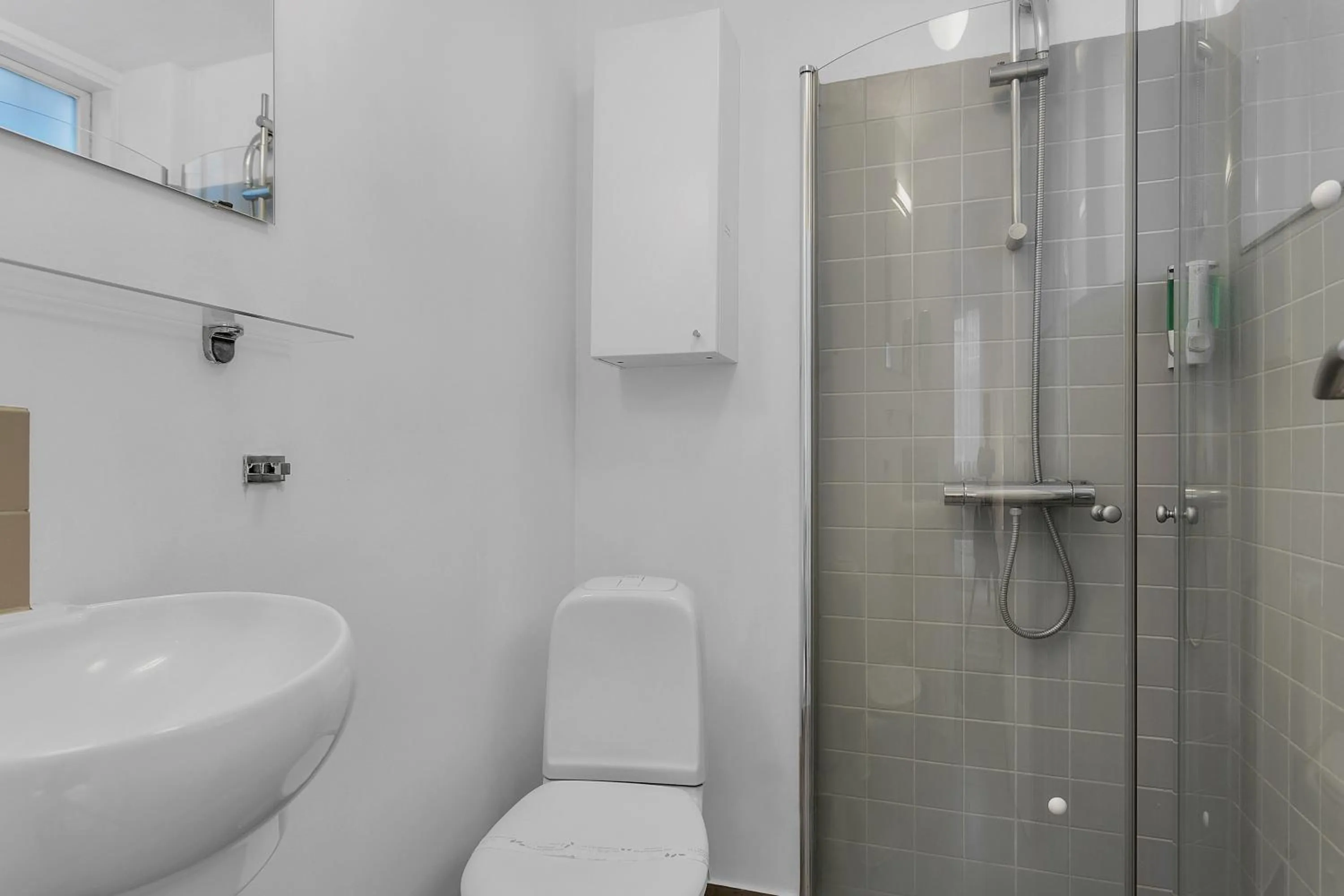 Shower in Castle House Luxury Apartments