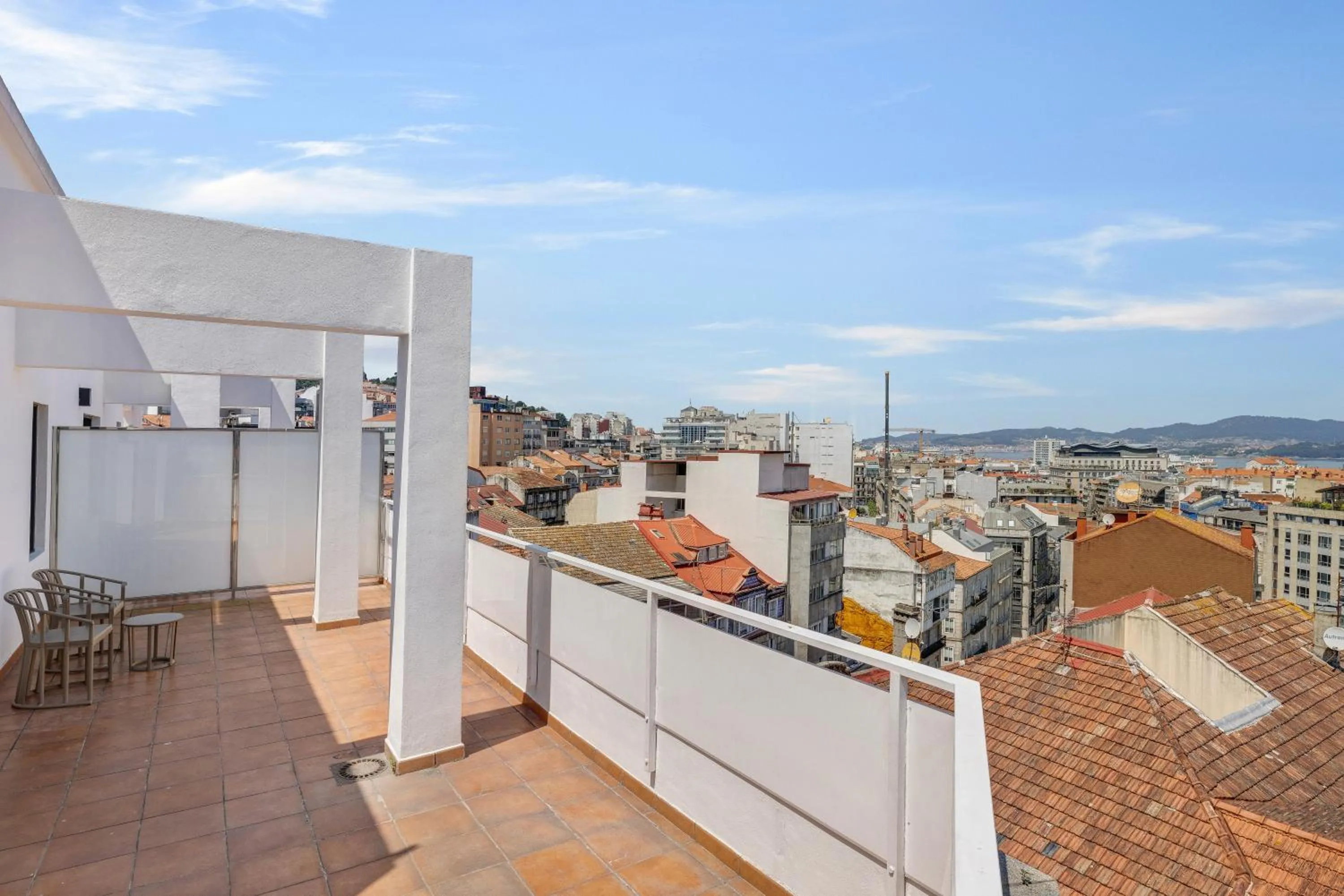 Balcony/Terrace in B&B HOTEL Vigo