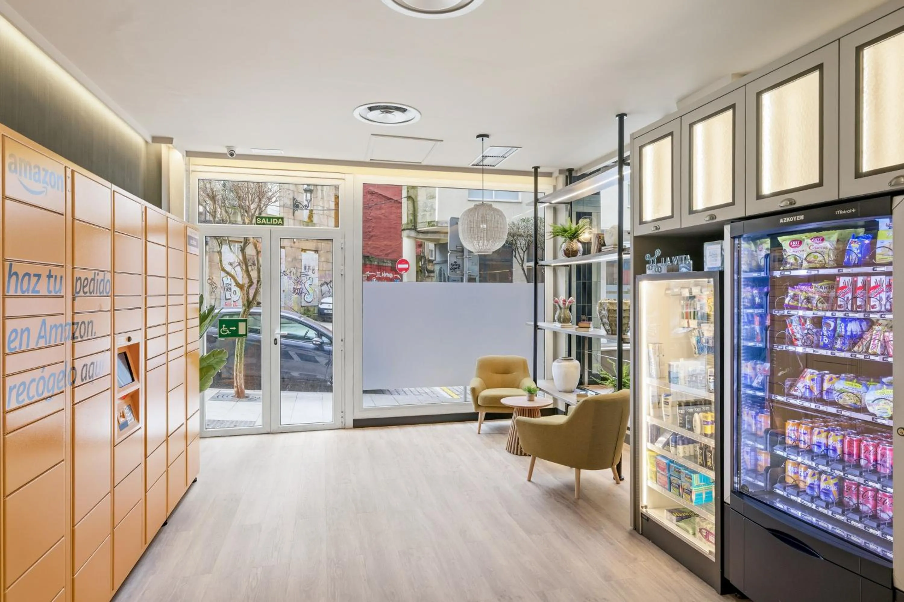 vending machine in B&B HOTEL Vigo