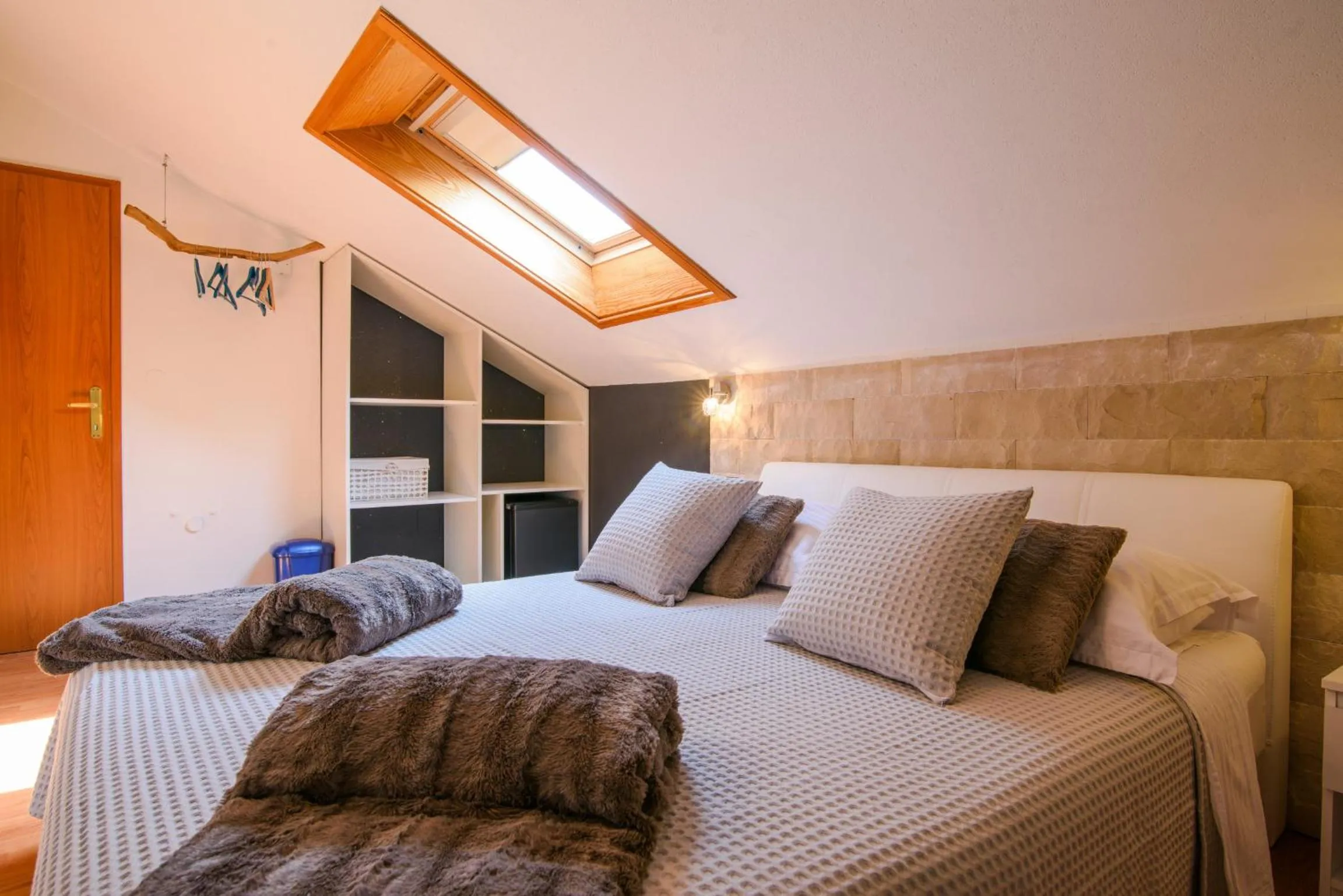 Bedroom, Bed in Villa Jidro