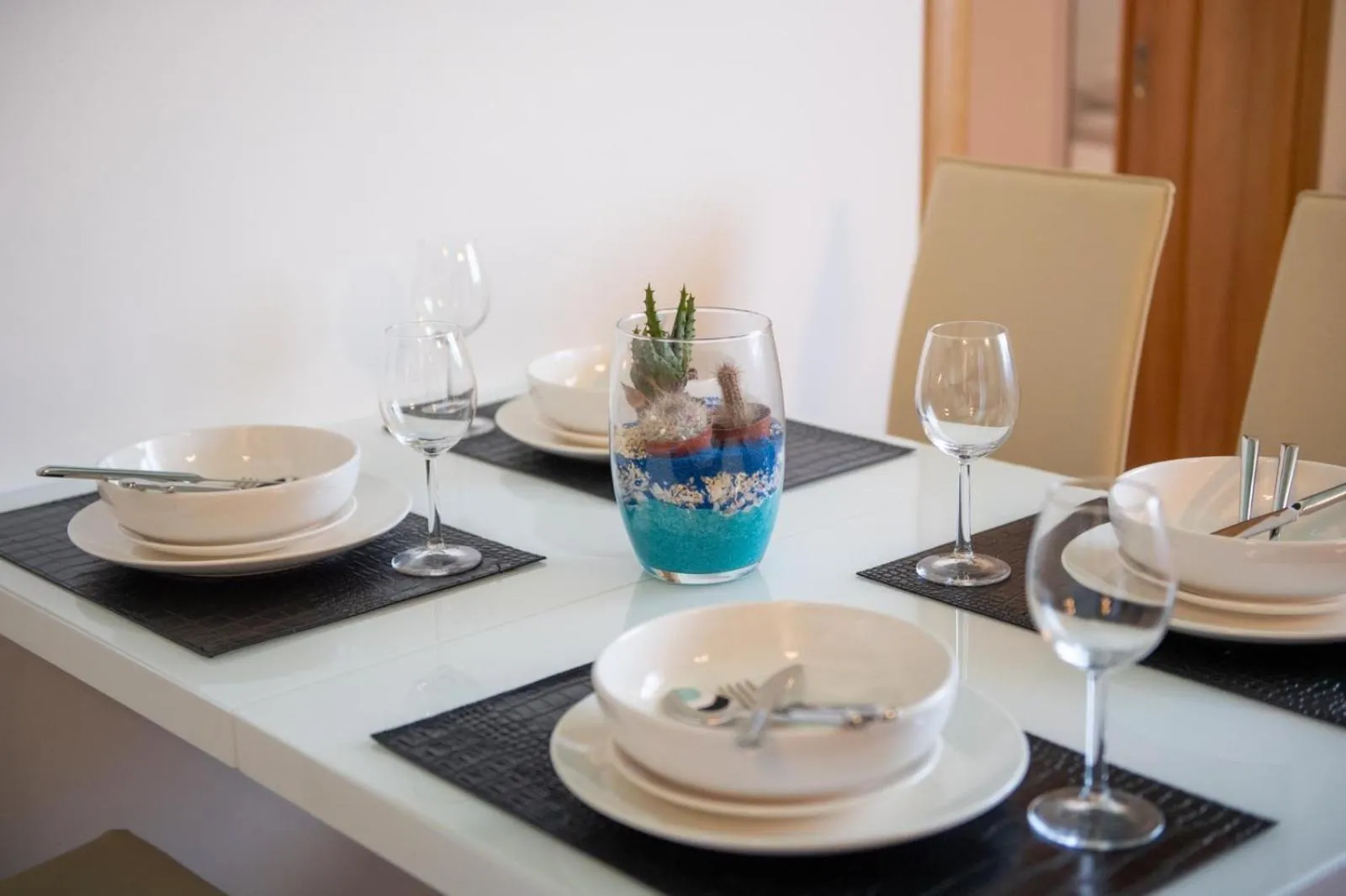 Dining area in Villa Jidro