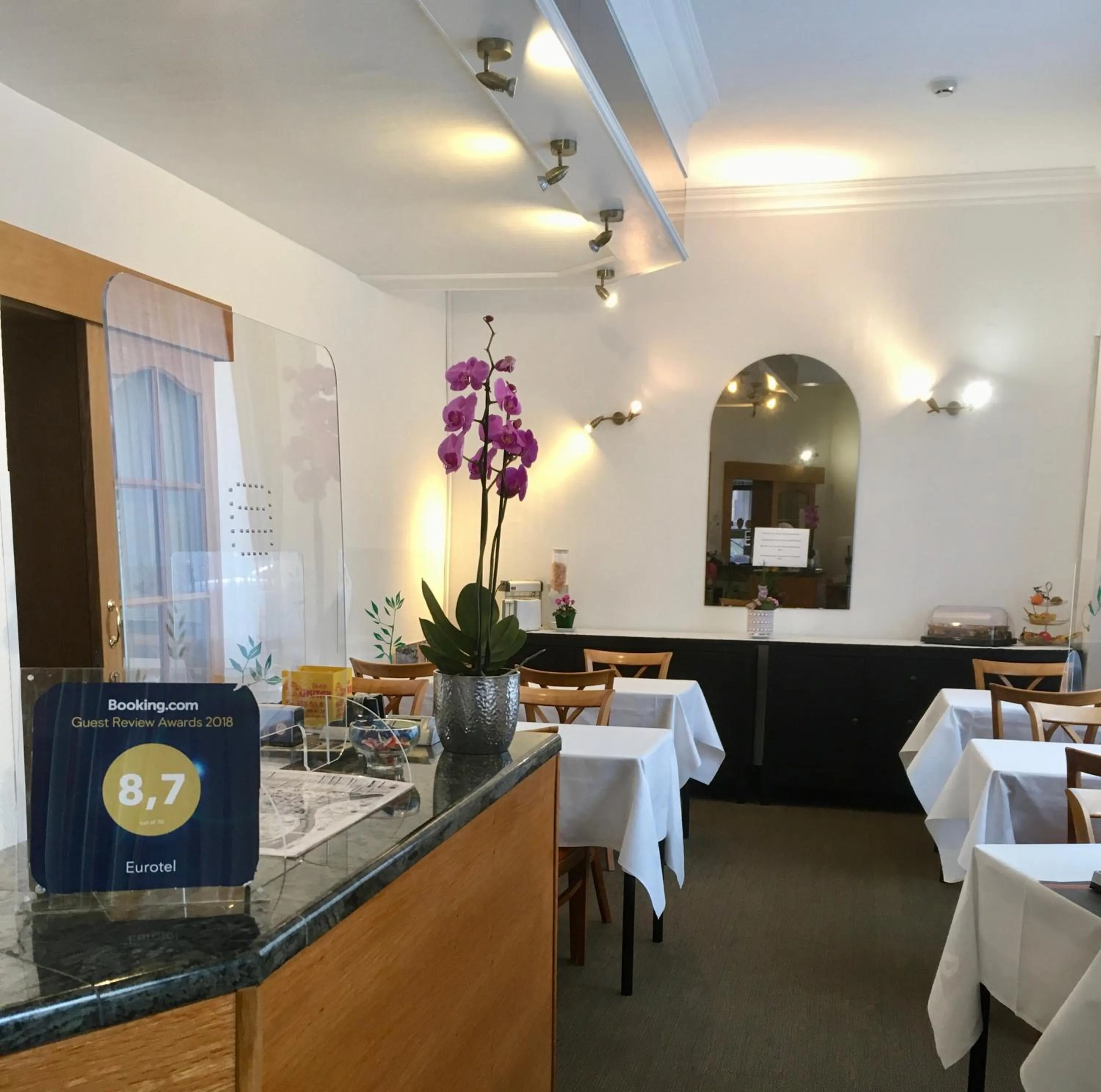 Lobby or reception in Eurotel