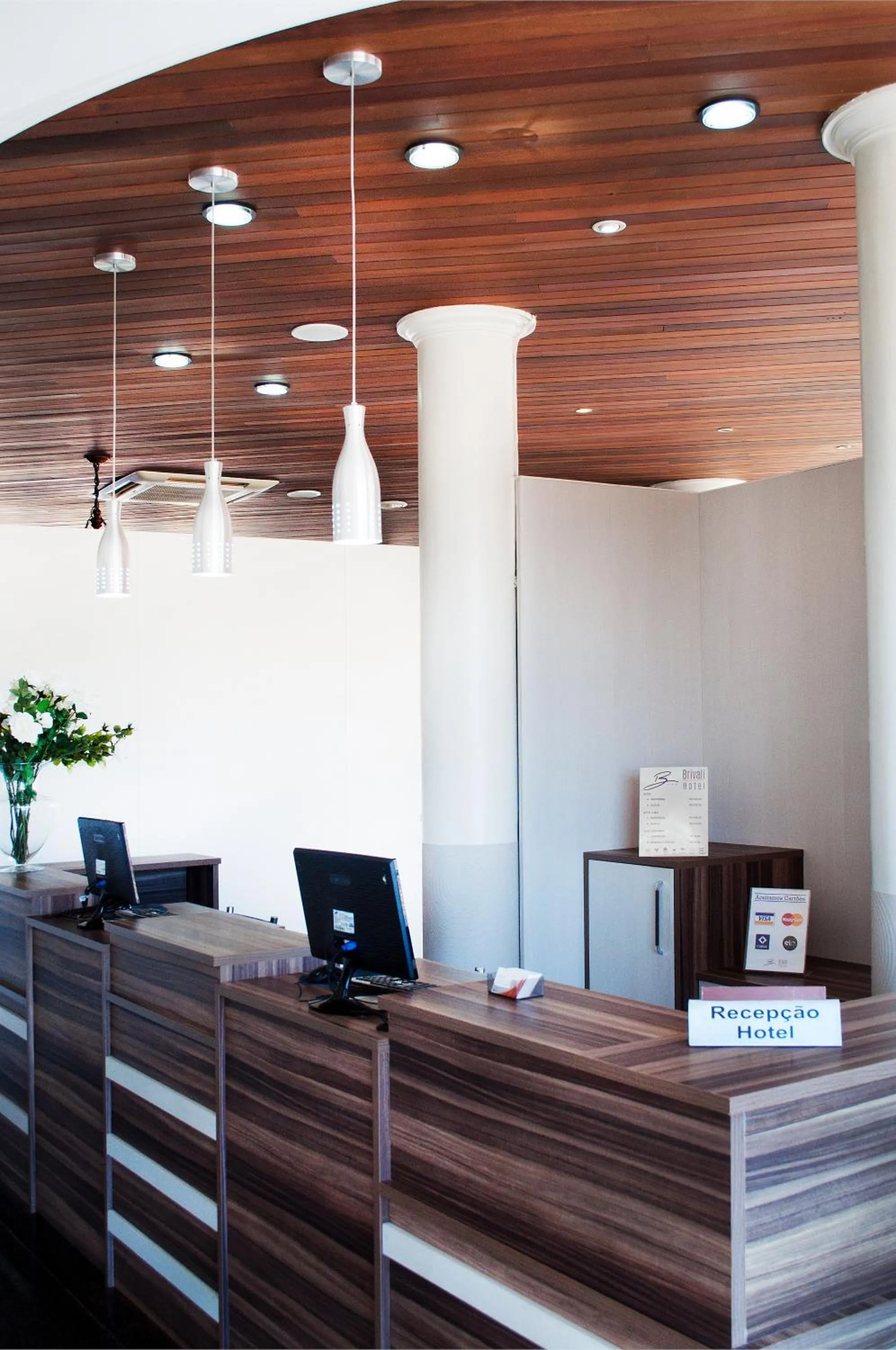 Lobby or reception in Brivali Hotel e Eventos