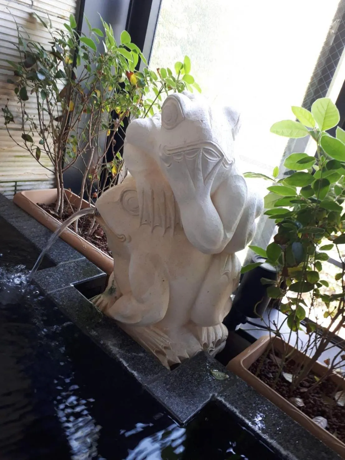 Hot Spring Bath in Balinese onsen ryokan Hakone Airu