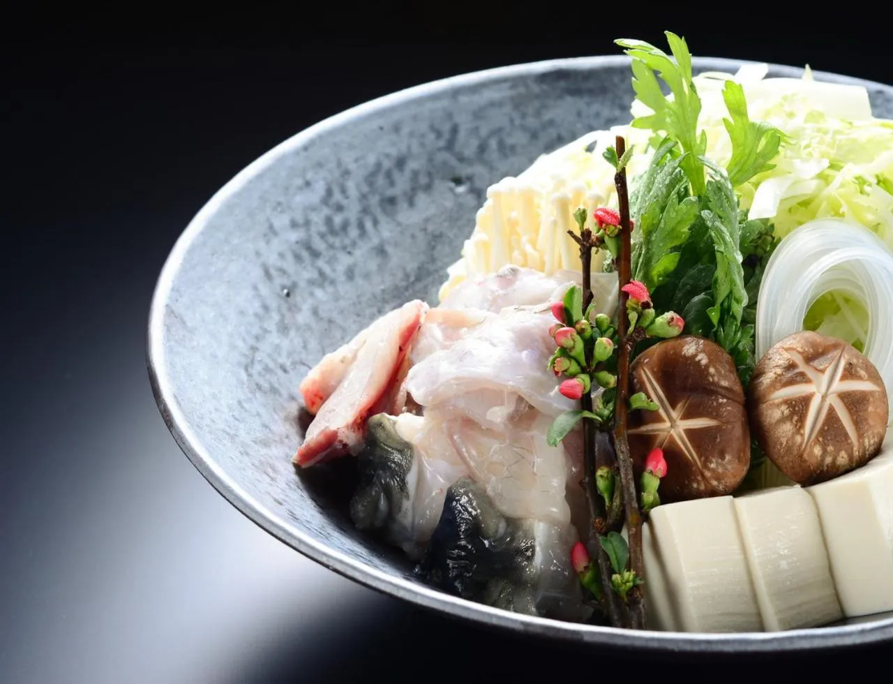 Food in Balinese onsen ryokan Hakone Airu