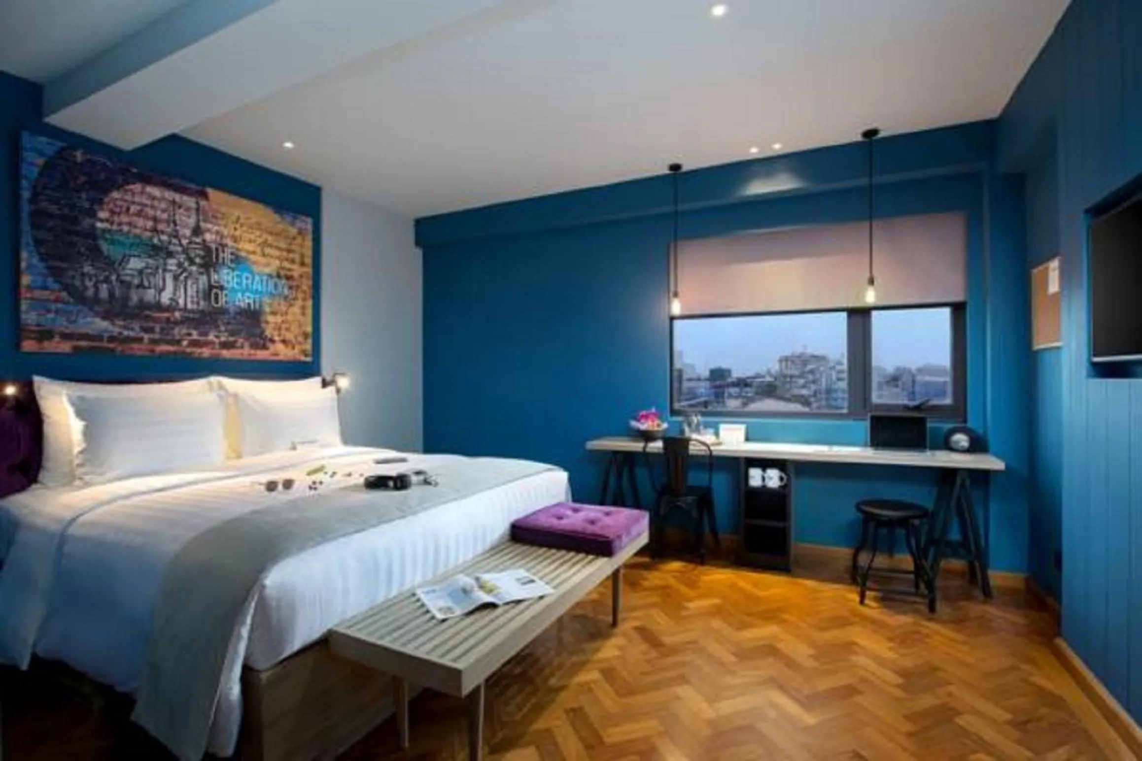 Coffee/tea facilities, Bed in Hotel G Yangon