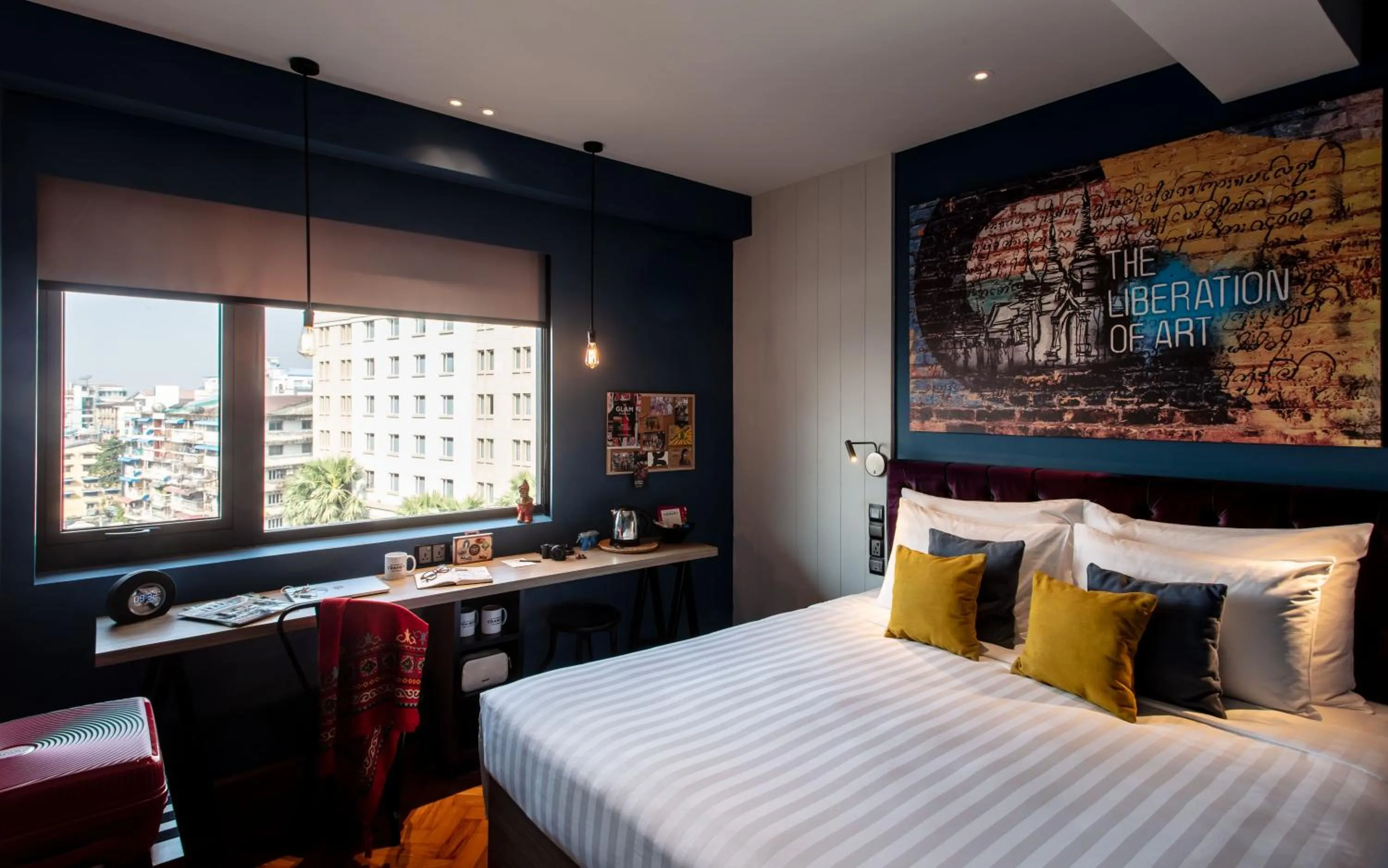 Property building, Bed in Hotel G Yangon