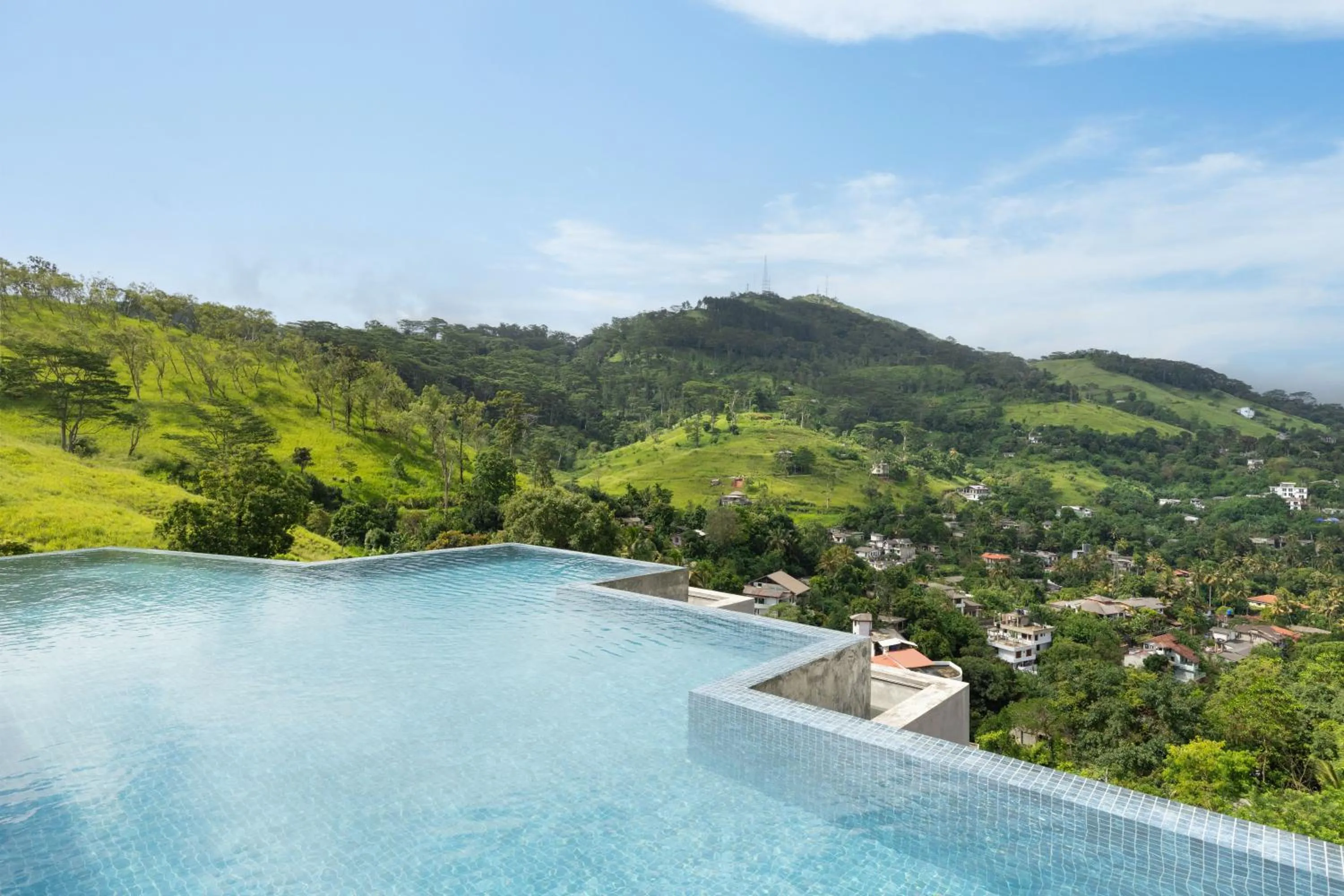 Pool view in Skyloft Kandy by Aaradhya