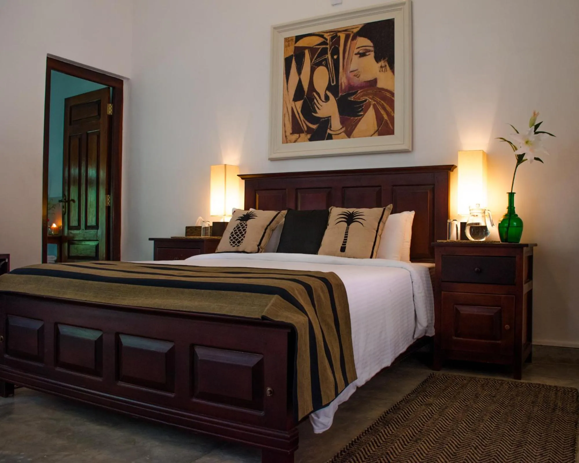 Coffee/tea facilities, Bed in Fox Jaffna