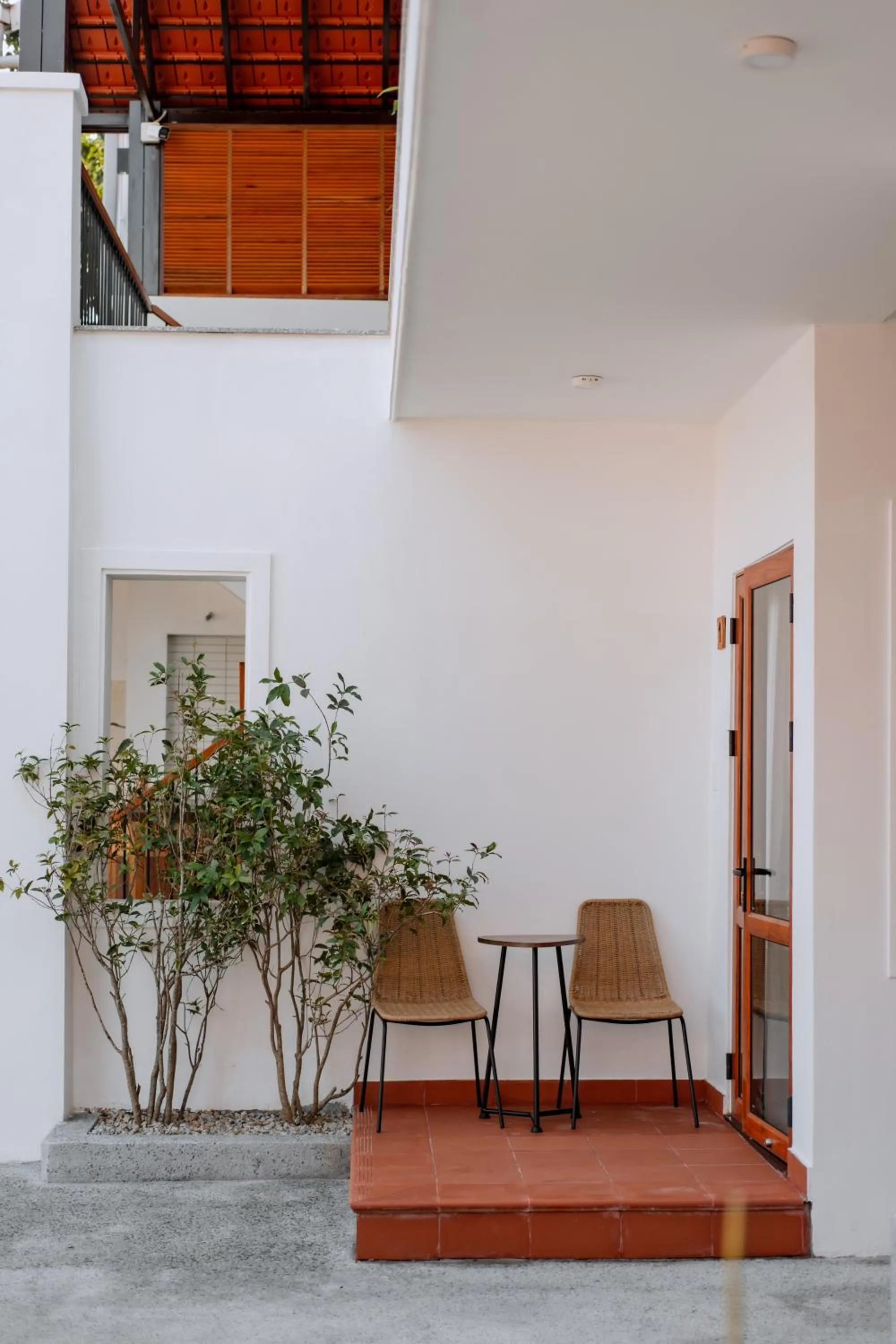 Balcony/Terrace in Hue River Side Villa