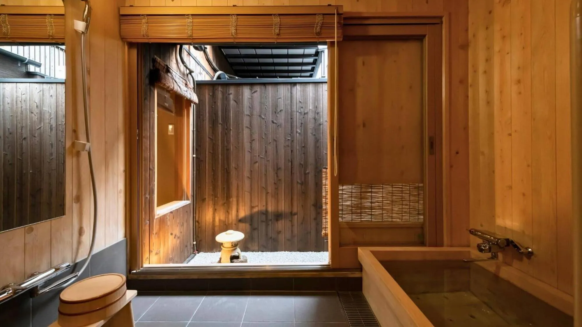 Bathroom in 京一軒町家 さと居 香雪 SATOI KOSETSU Shichijo-Mibu