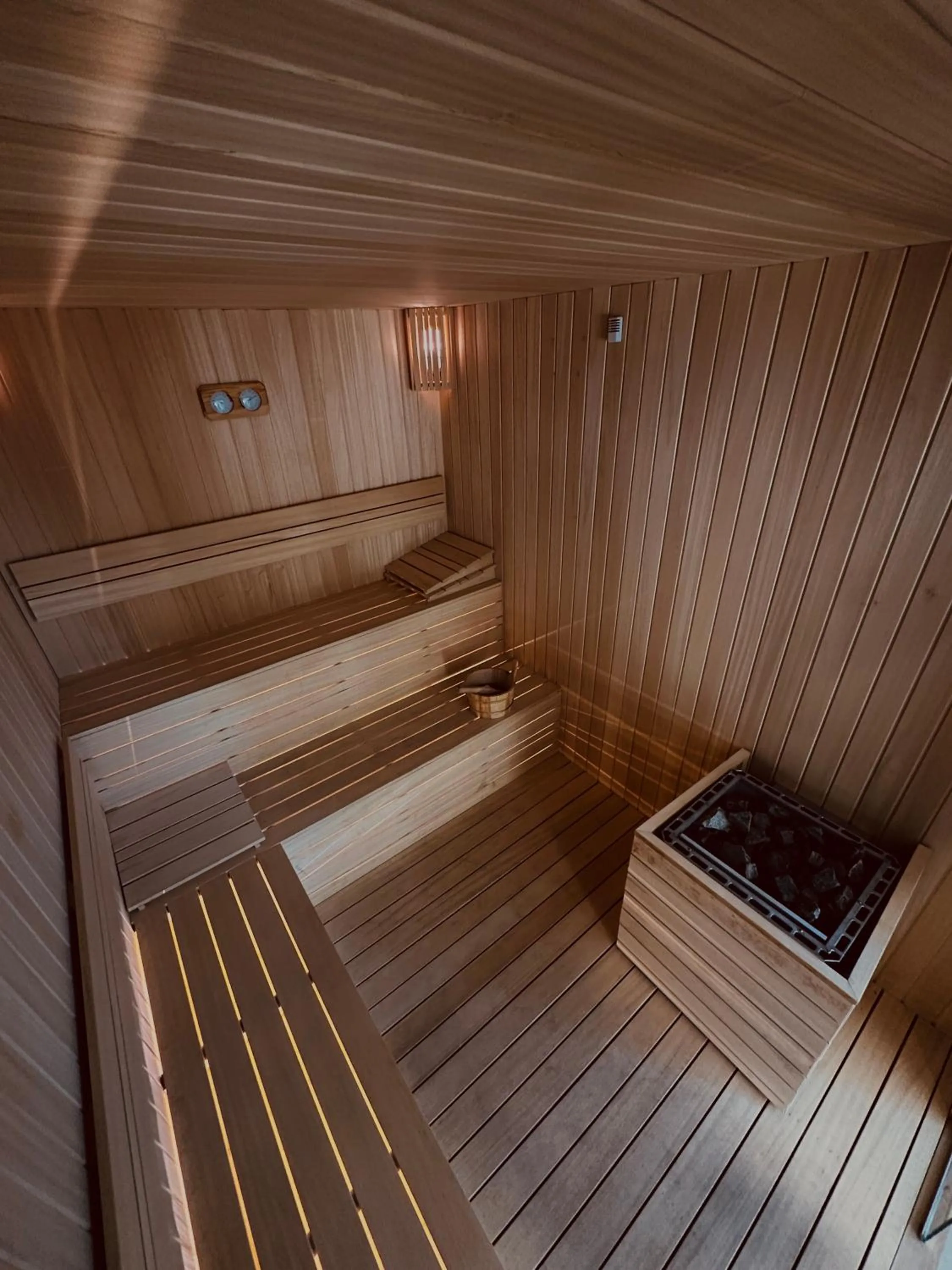 Sauna in Hotel Prishtina