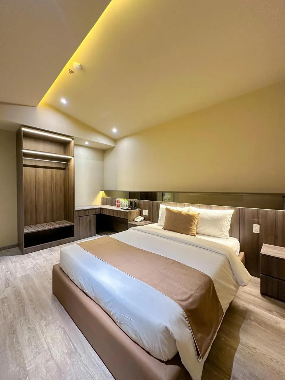 Bed in Hai Long Hotel