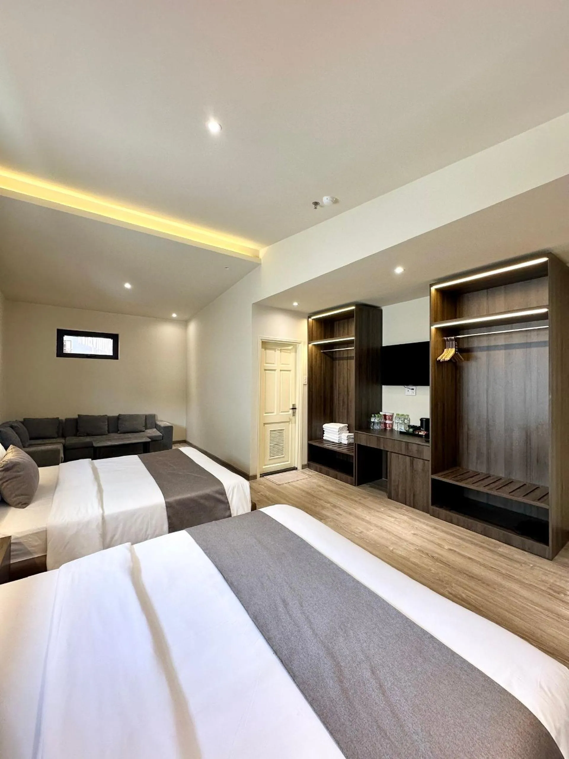 Bed in Hai Long Hotel