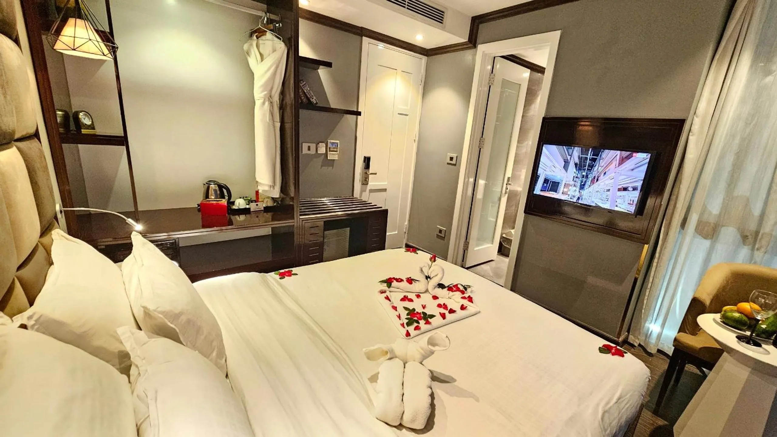 Bed in Hanoi La Storia Hotel