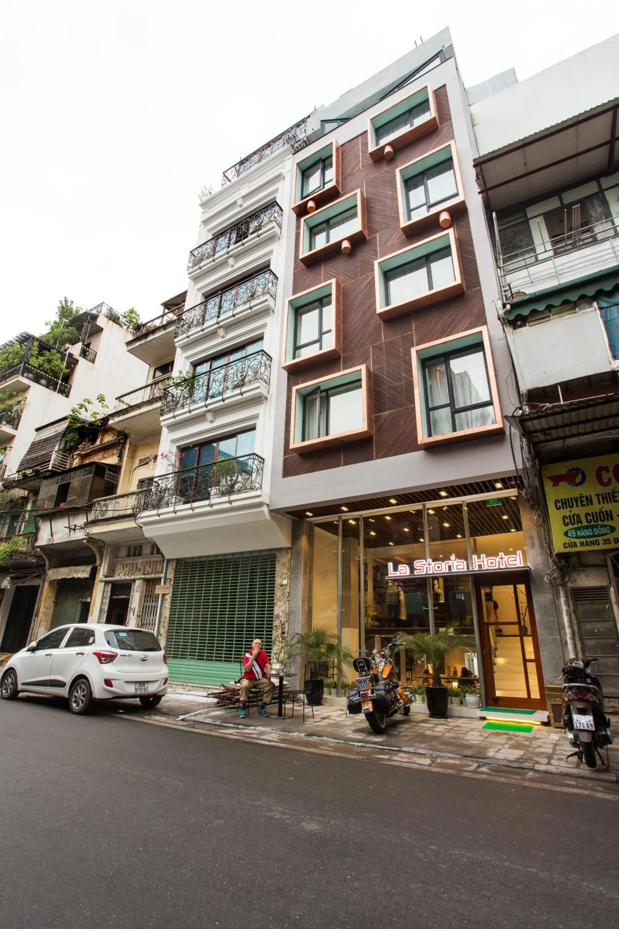 Property building in Hanoi La Storia Hotel