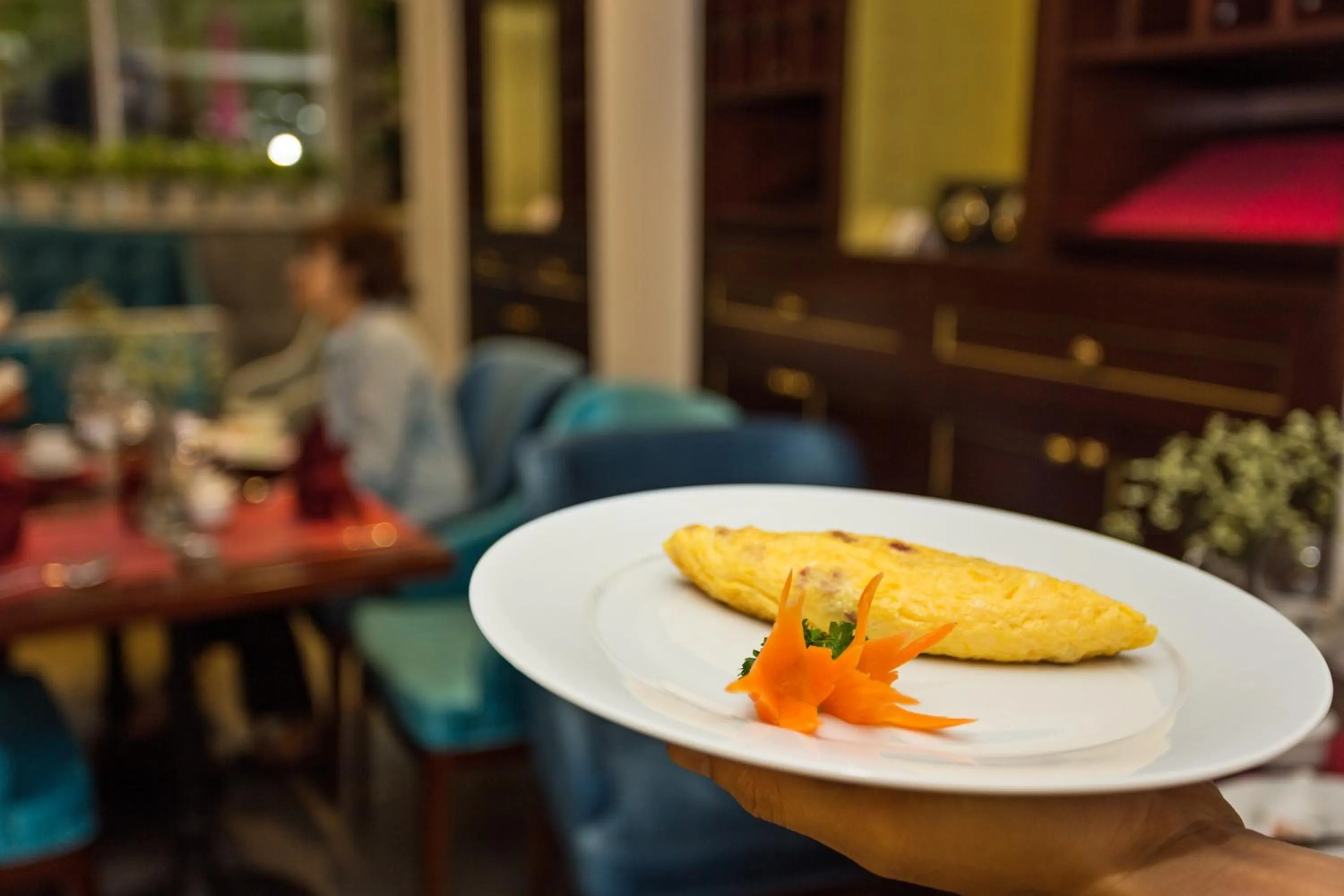 Food close-up in Hanoi La Storia Hotel