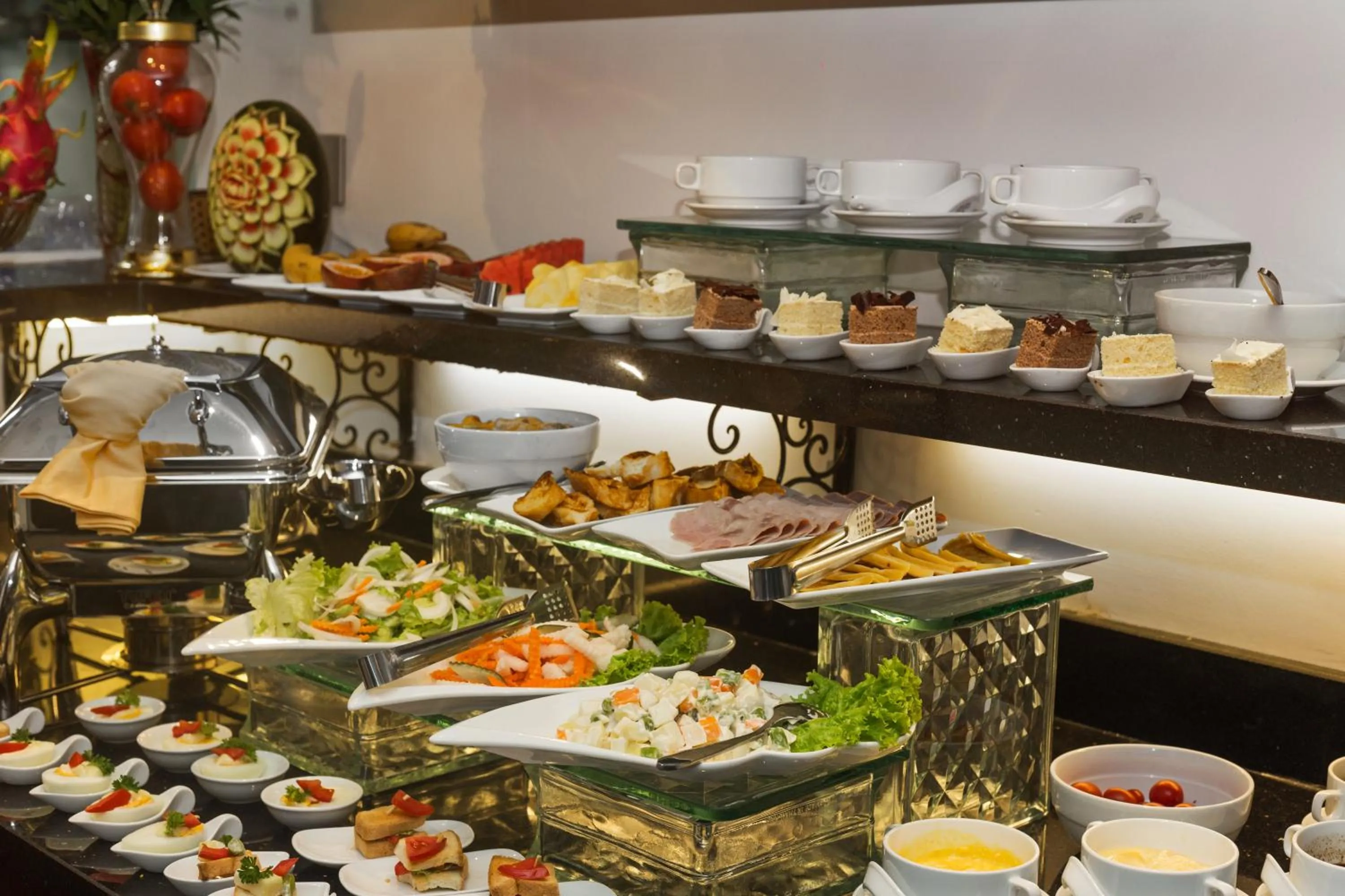 Food close-up in Hanoi La Storia Hotel