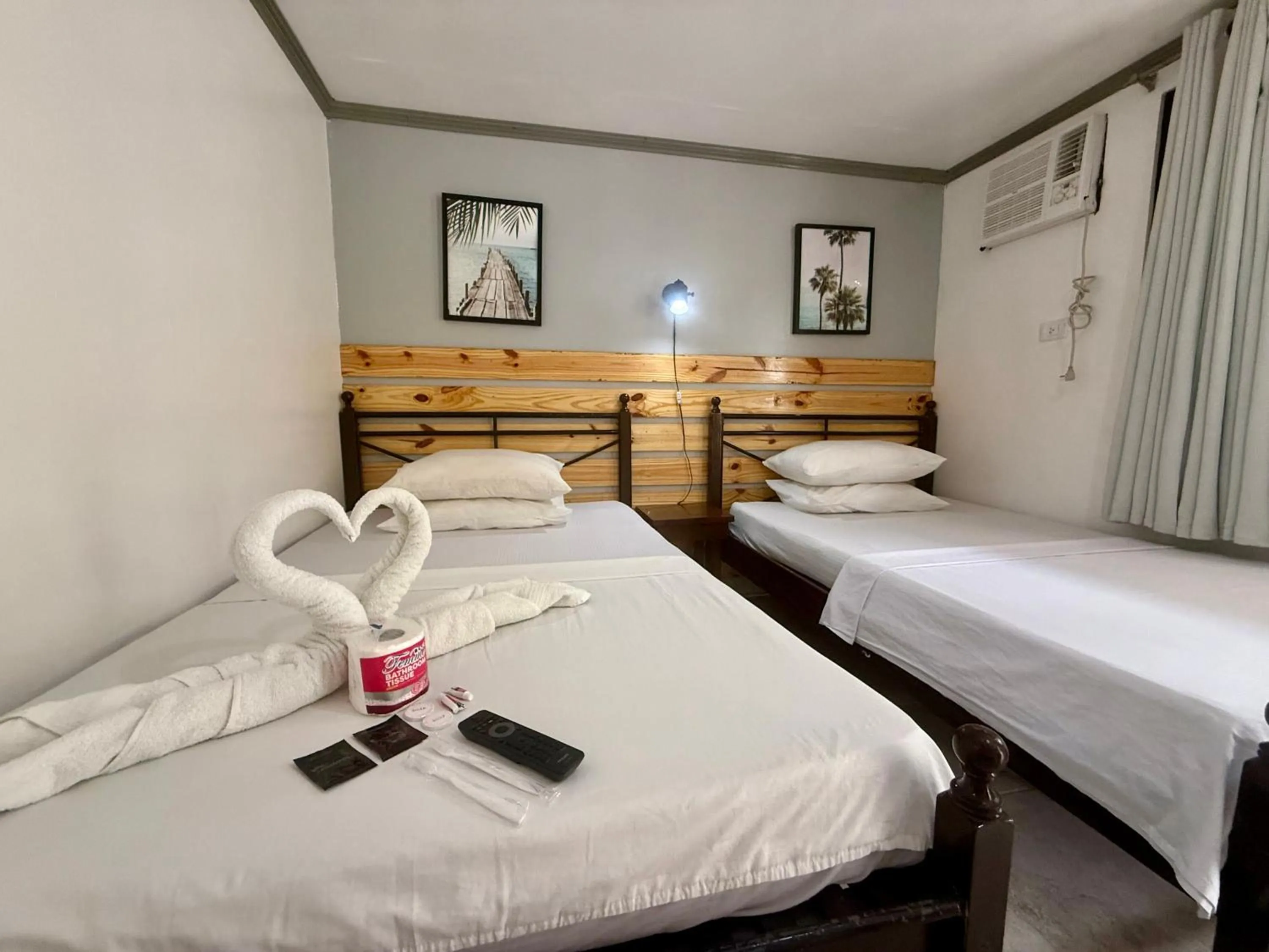 Bed in Marion Roos Hotel