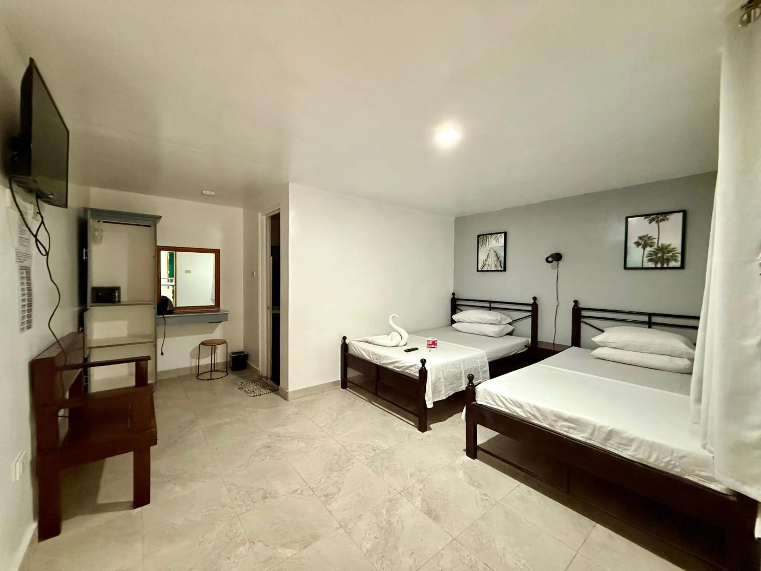 Bed in Marion Roos Hotel