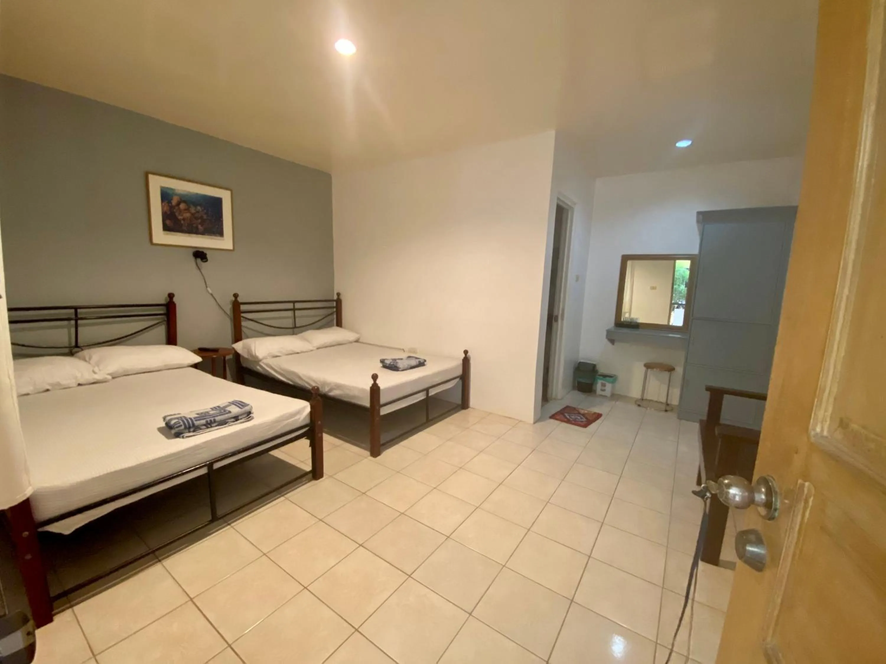 Bed in Marion Roos Hotel