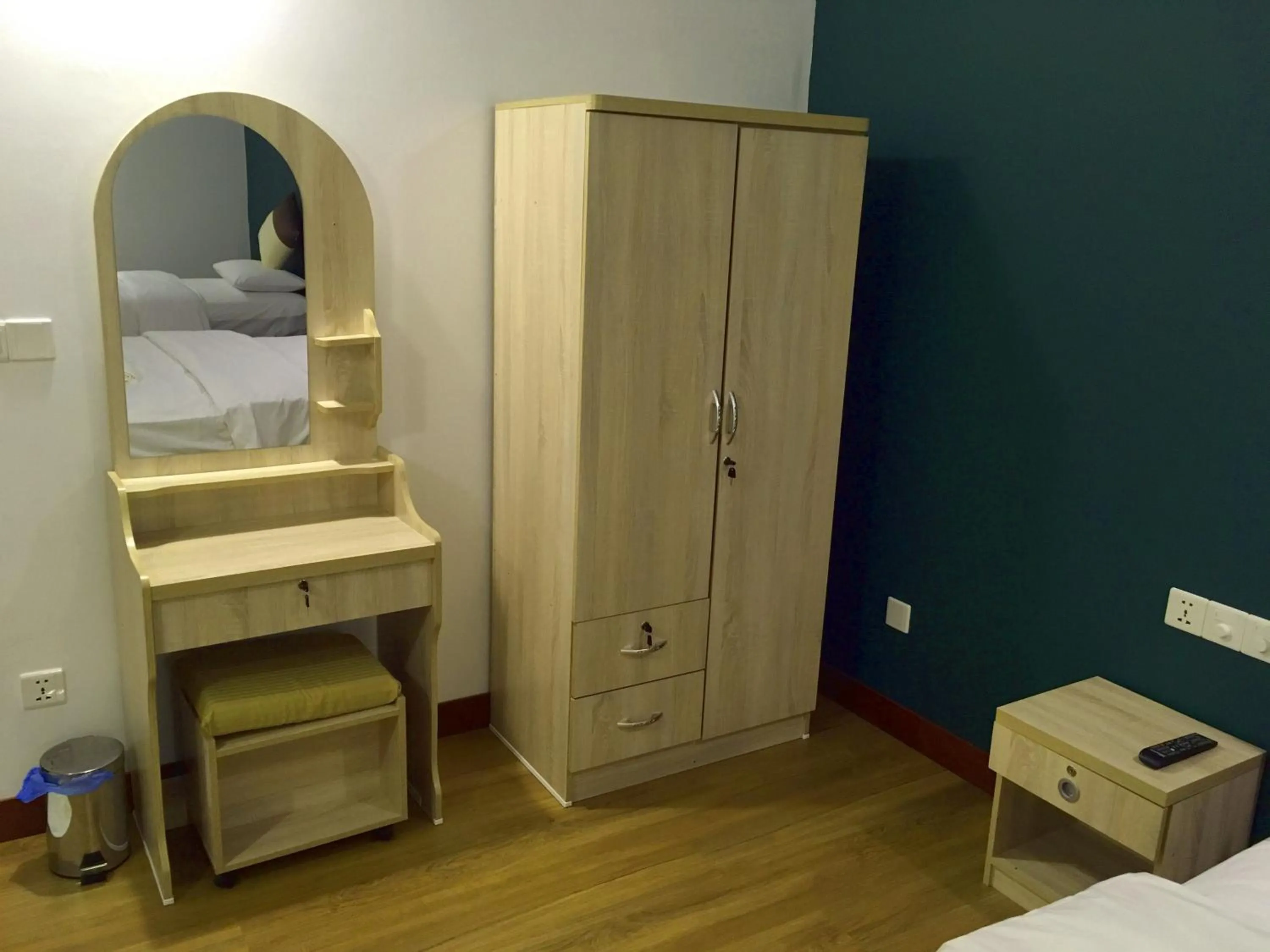 Bed in Acqua Blu Rasdhoo