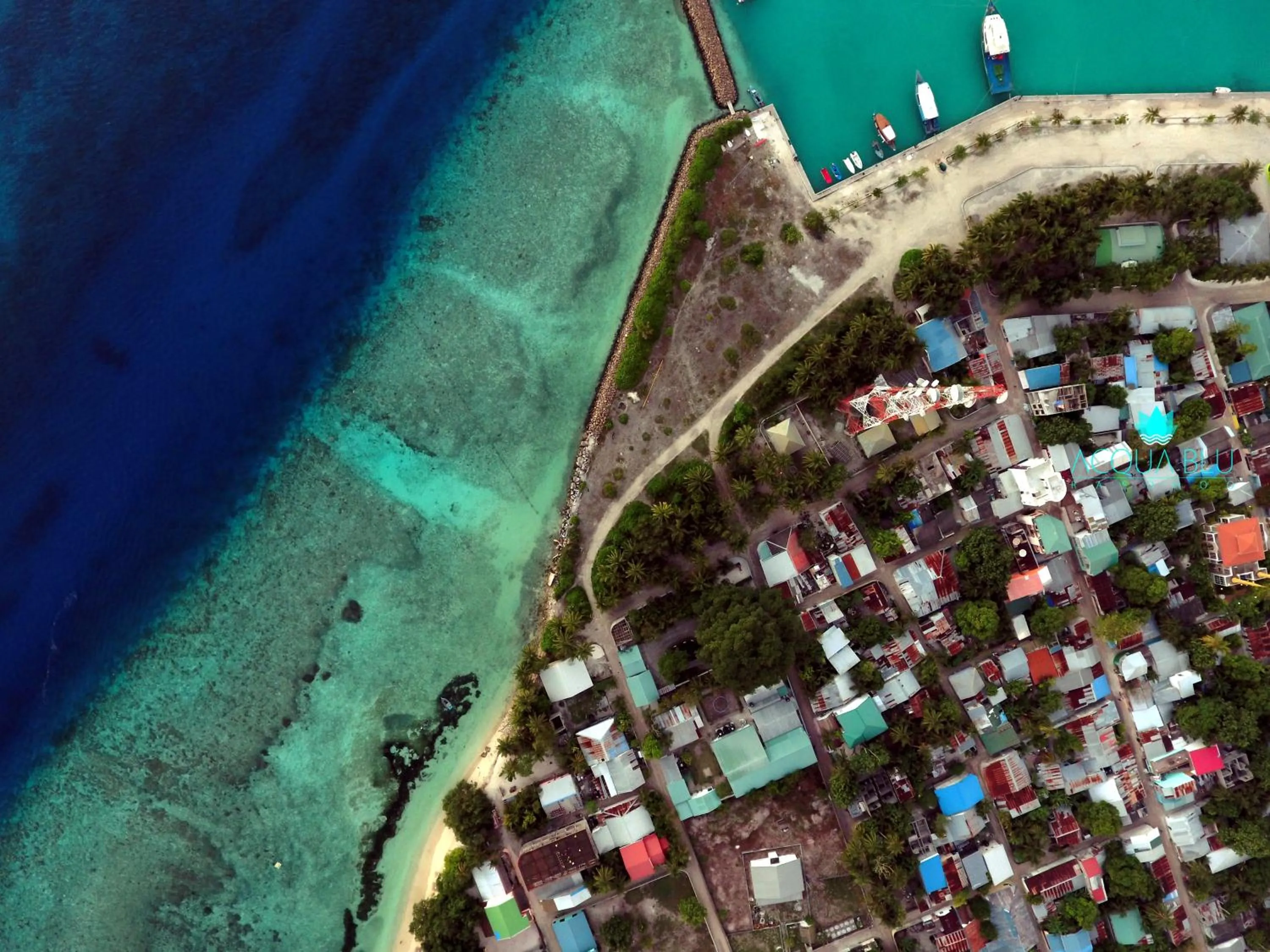 Landmark view in Acqua Blu Rasdhoo