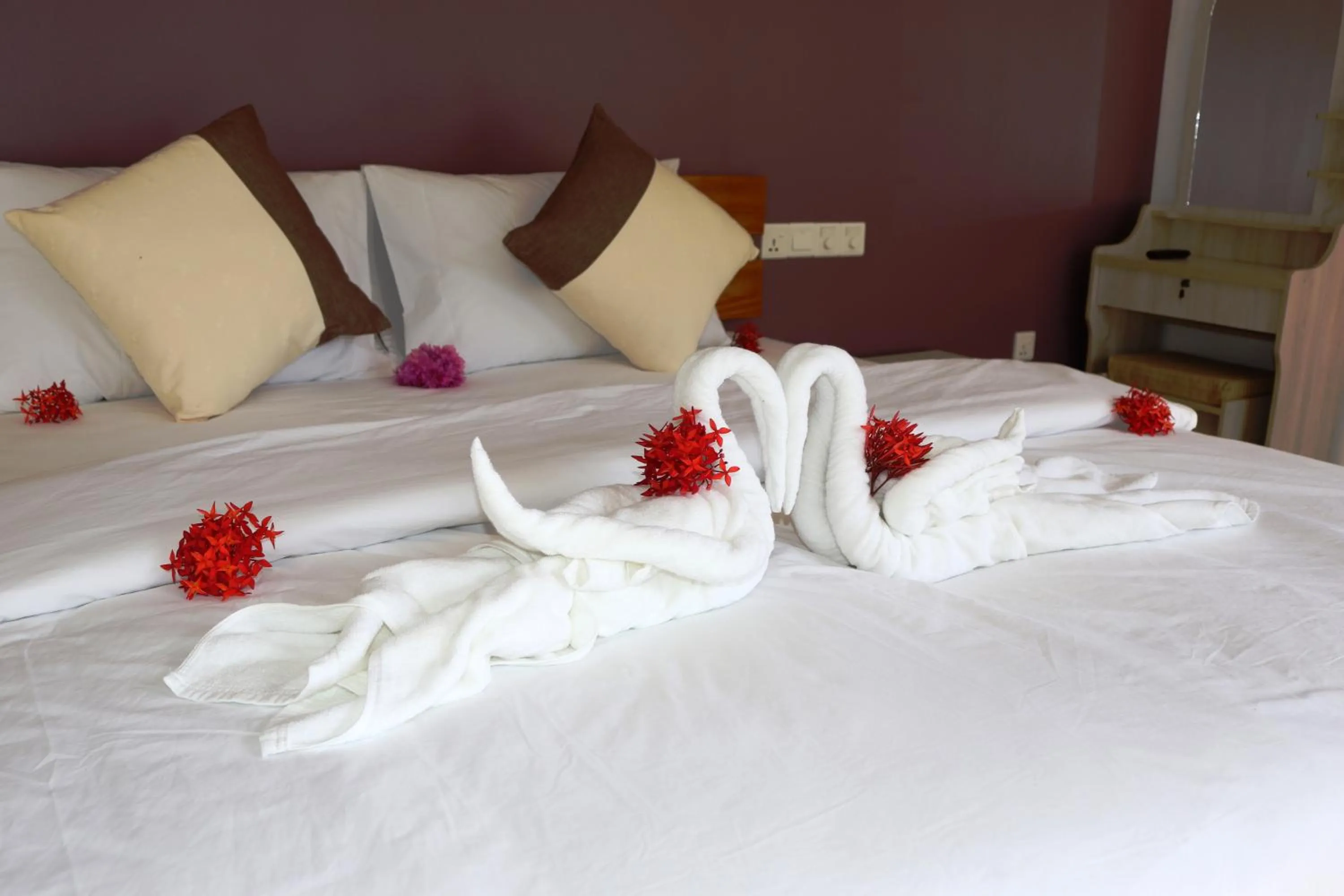 Bed in Acqua Blu Rasdhoo