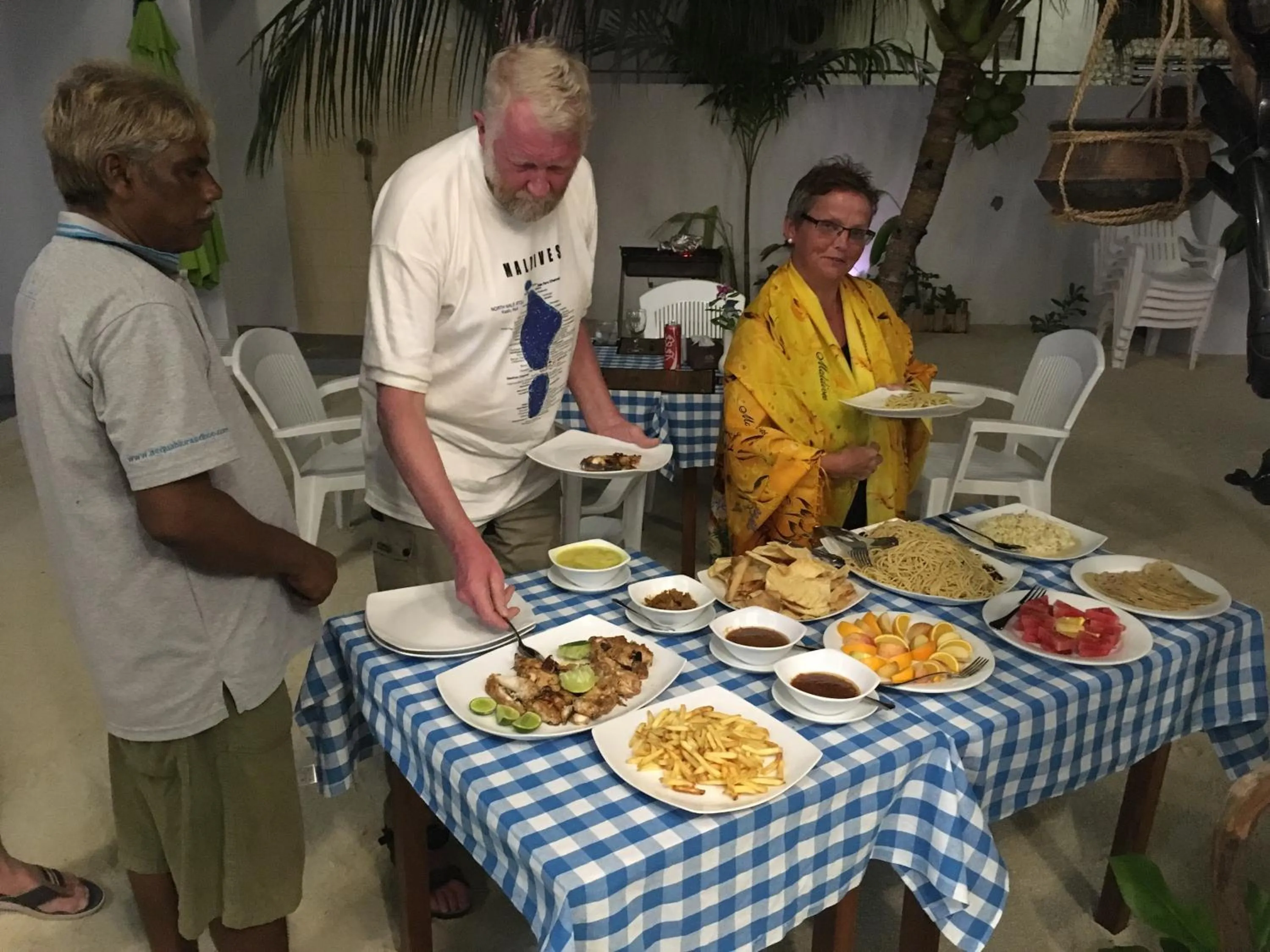 Restaurant/places to eat in Acqua Blu Rasdhoo