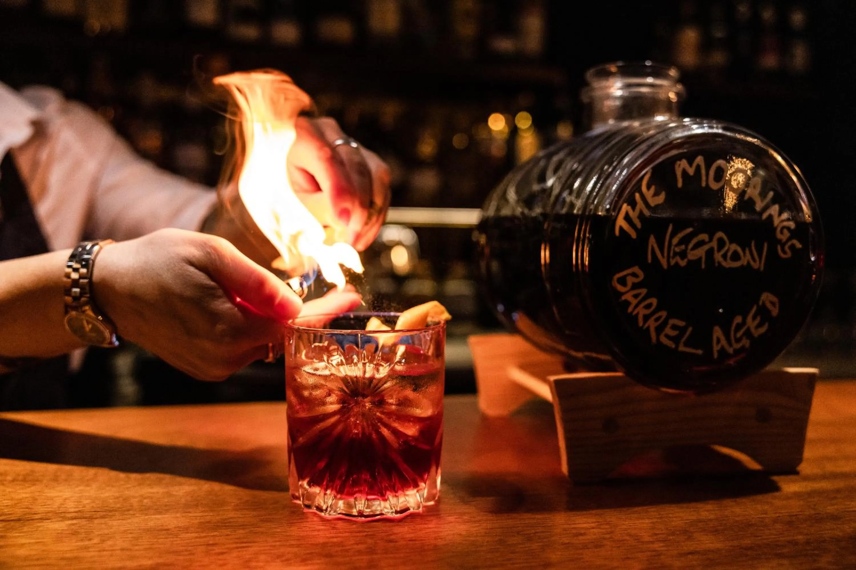 Lounge or bar in The Moorings Hotel & Restaurant