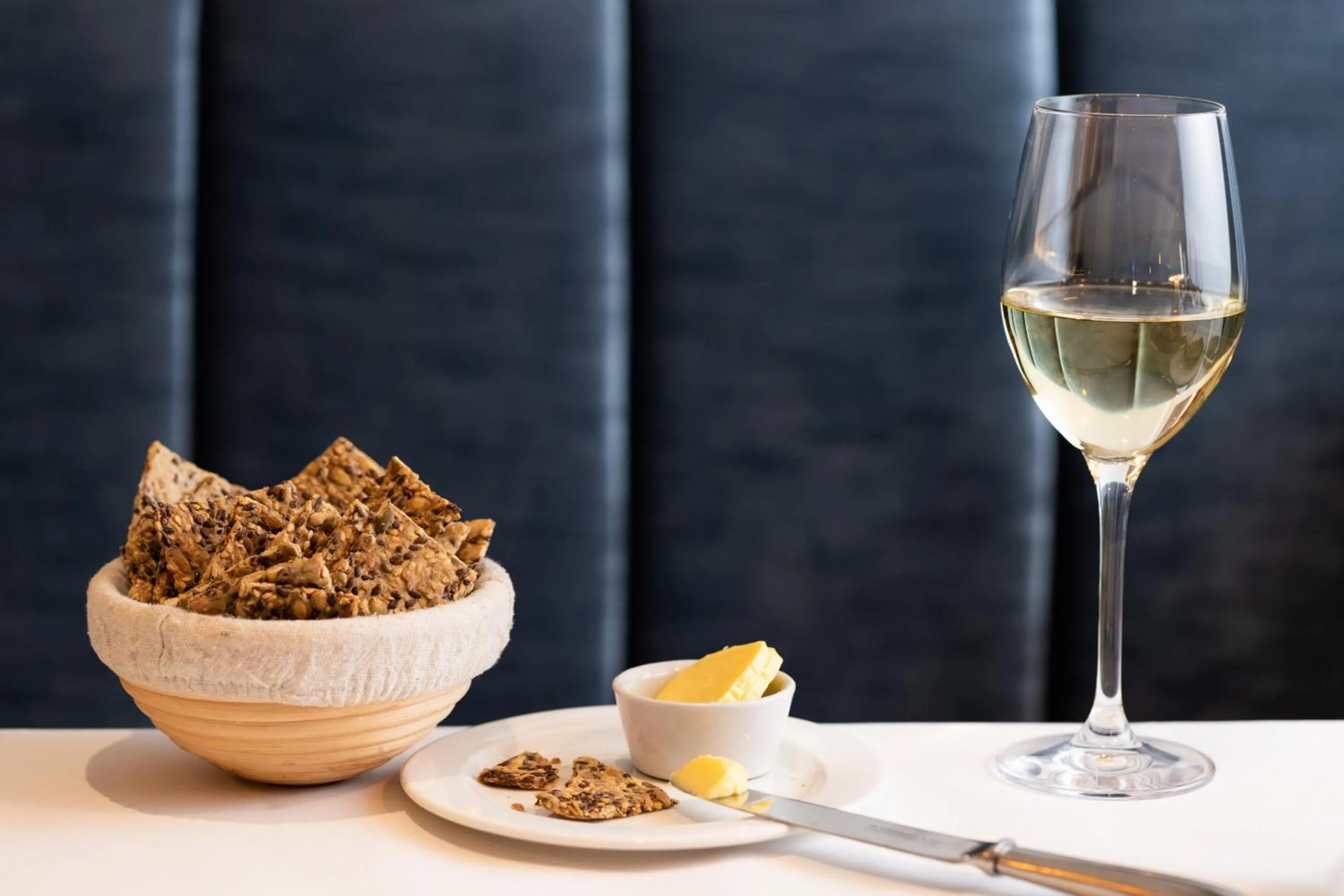 Food and drinks in The Moorings Hotel & Restaurant