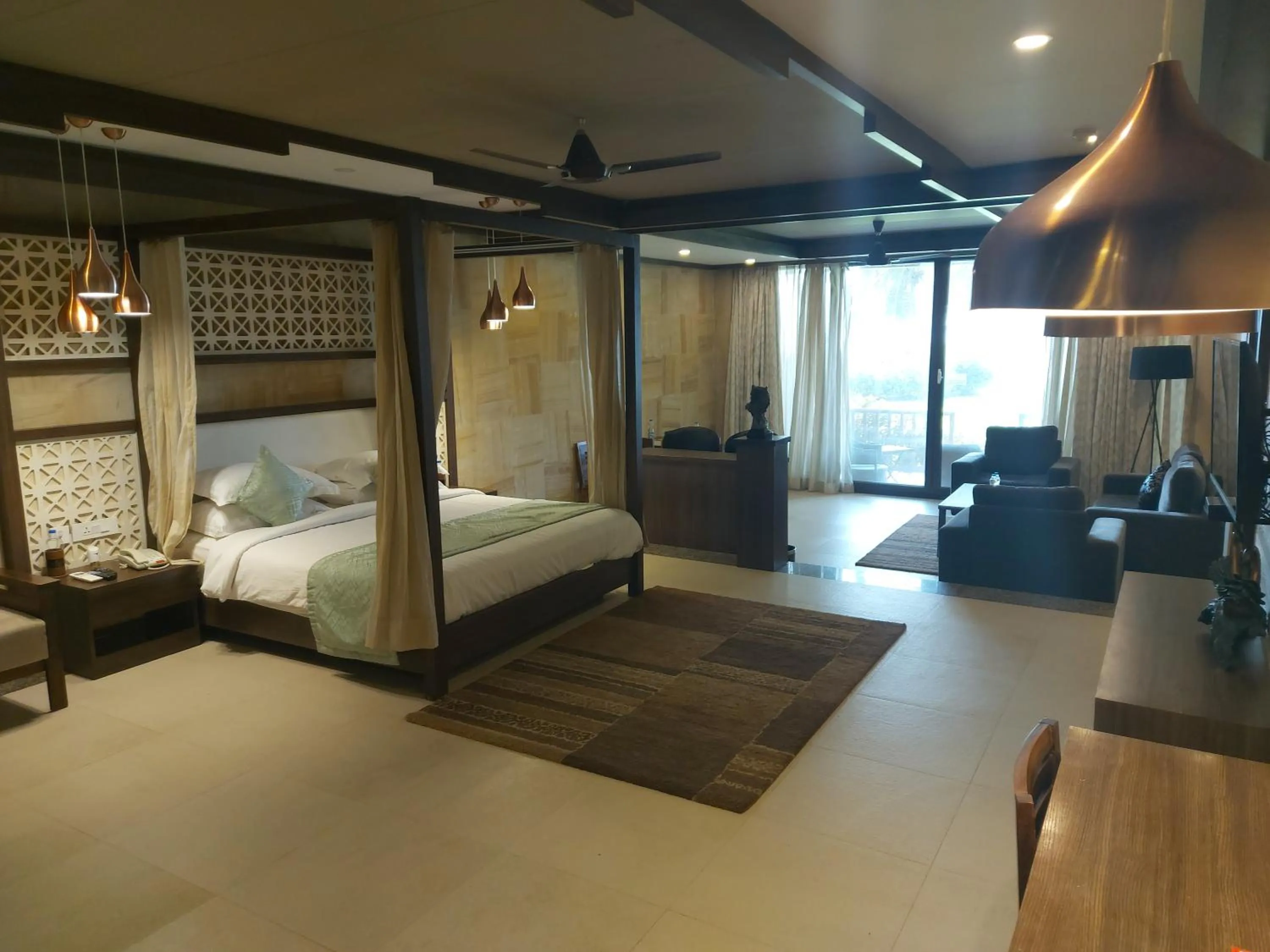 Property building, Bed in Welcomhotel by ITC Hotels, Kences Palm Beach, Mamallapuram